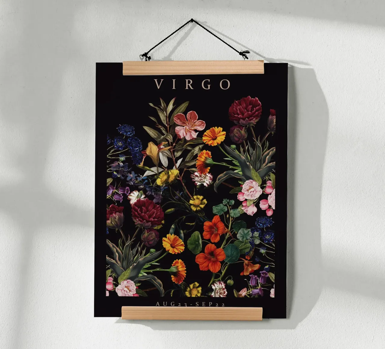 VIRGO poster con telaio in legno da burcukorkmazyurek