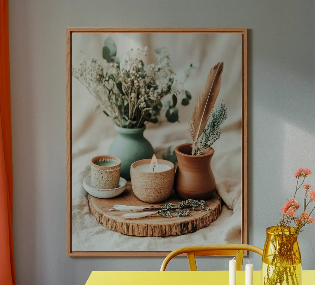 Rituali sereni alluminio dibond da PhotoVibe Decor