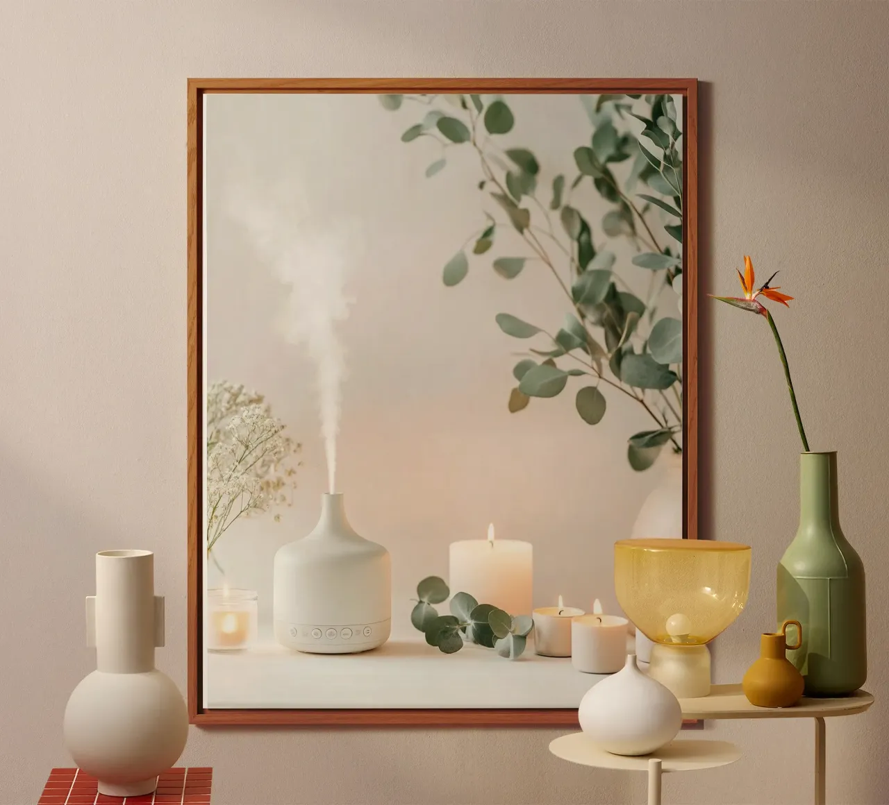 Rituali sereni alluminio dibond da PhotoVibe Decor