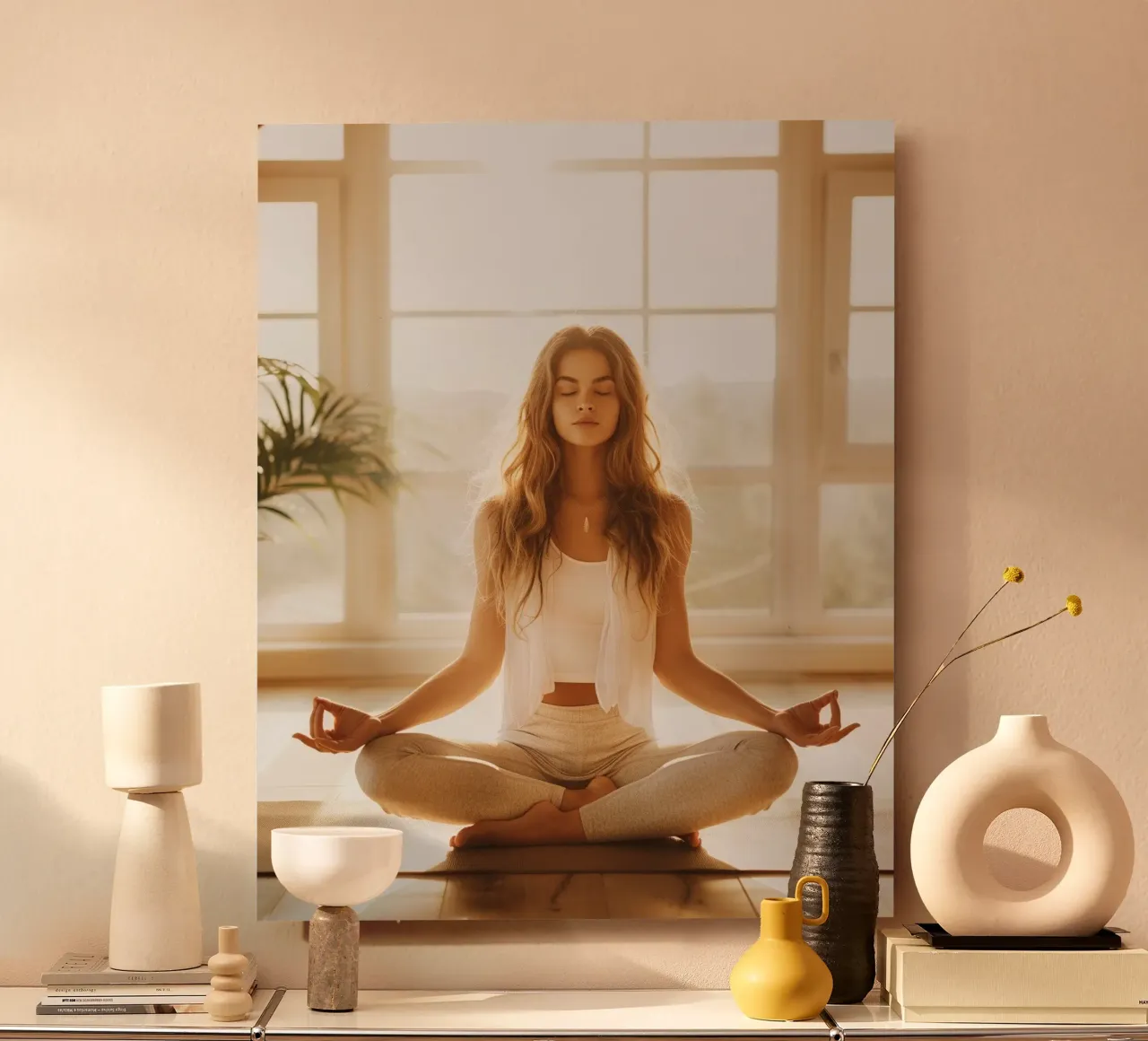 Rituali sereni alluminio dibond da PhotoVibe Decor