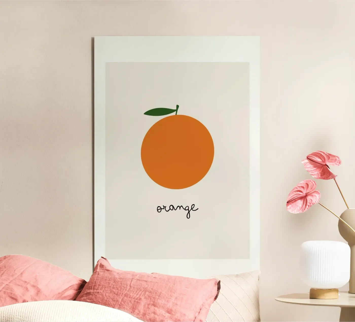 Orange alluminio dibond da Mottos by Sinan Saydik