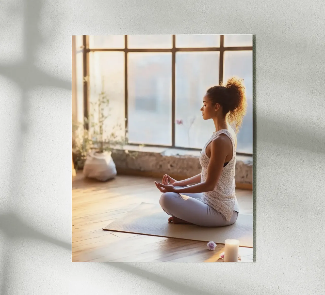 Rituali sereni plexiglass da PhotoVibe Decor