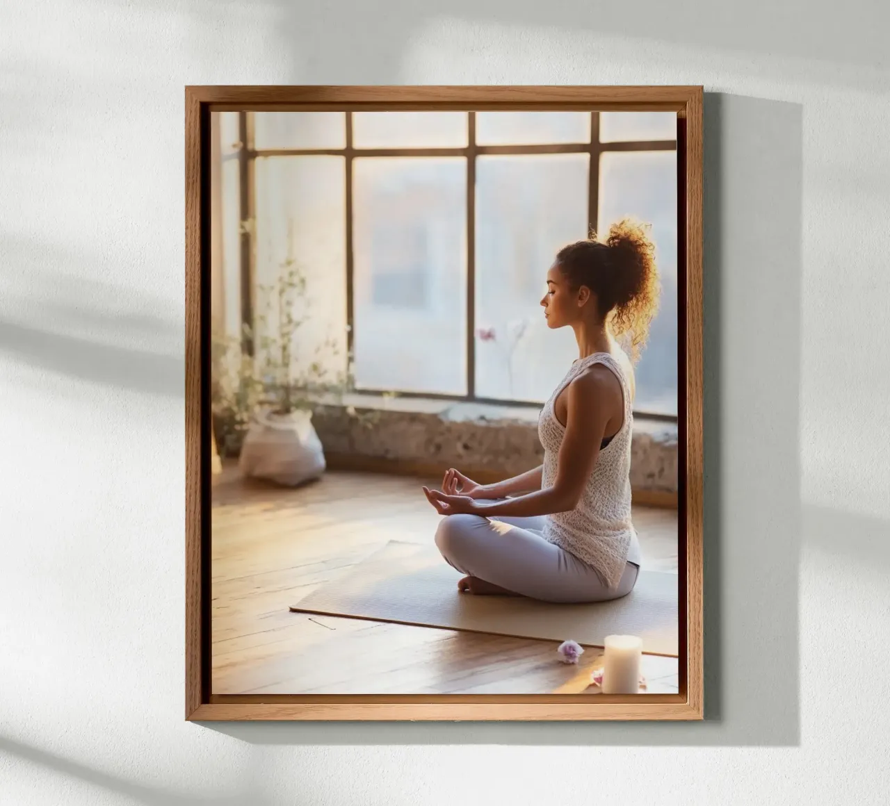 Rituali sereni alluminio dibond da PhotoVibe Decor