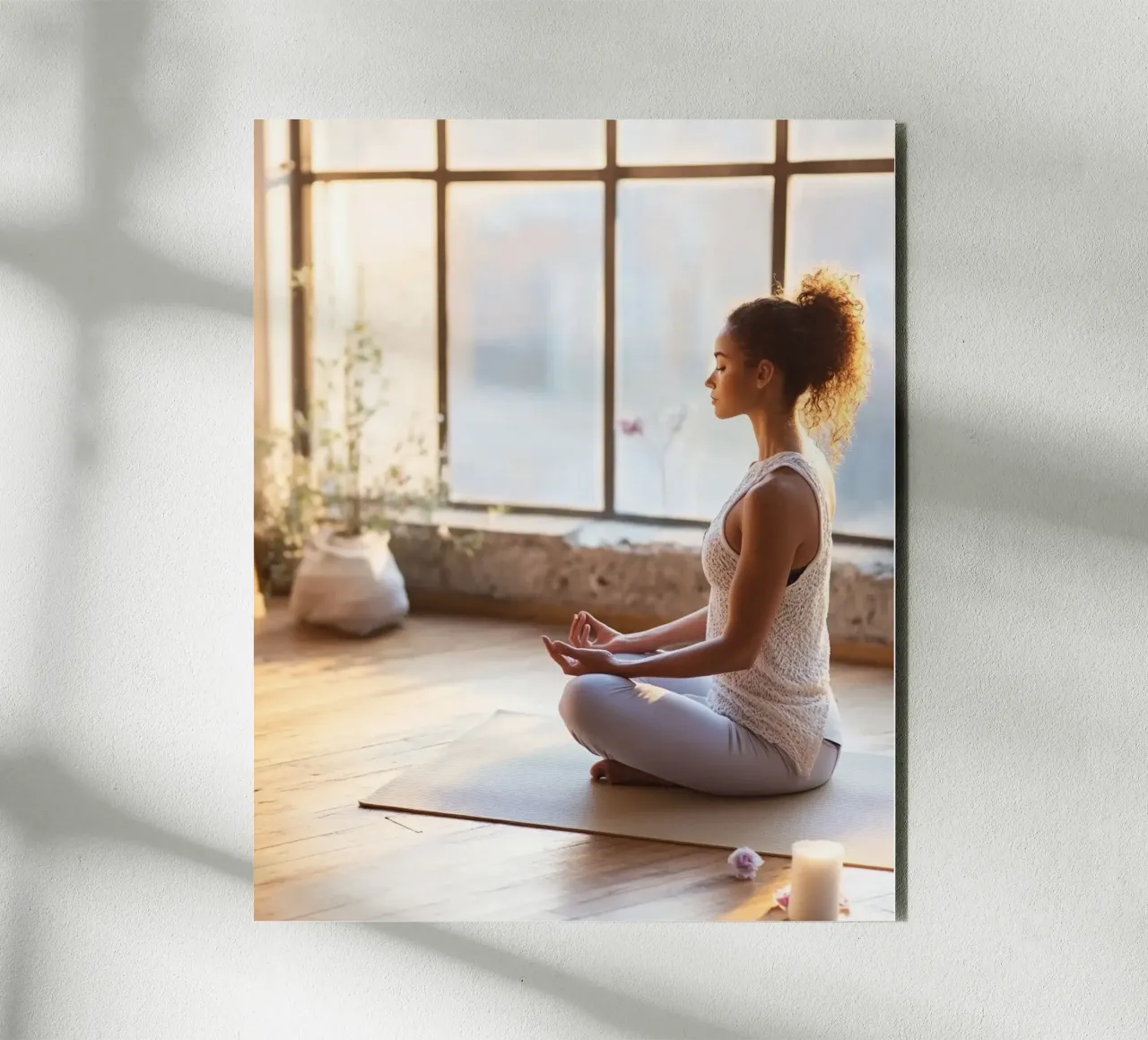 Rituali sereni alluminio dibond da PhotoVibe Decor