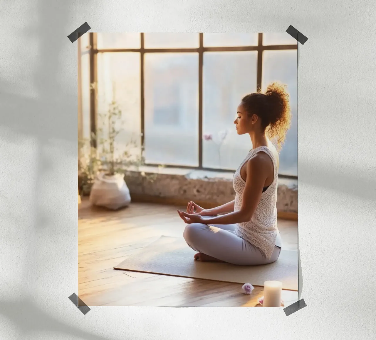 Rituali sereni carta hahnemühle da PhotoVibe Decor