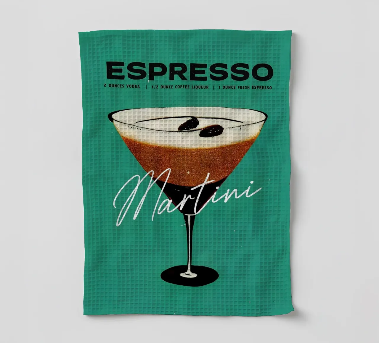 espresso martini canovaccio da cucina da Kevin Walters
