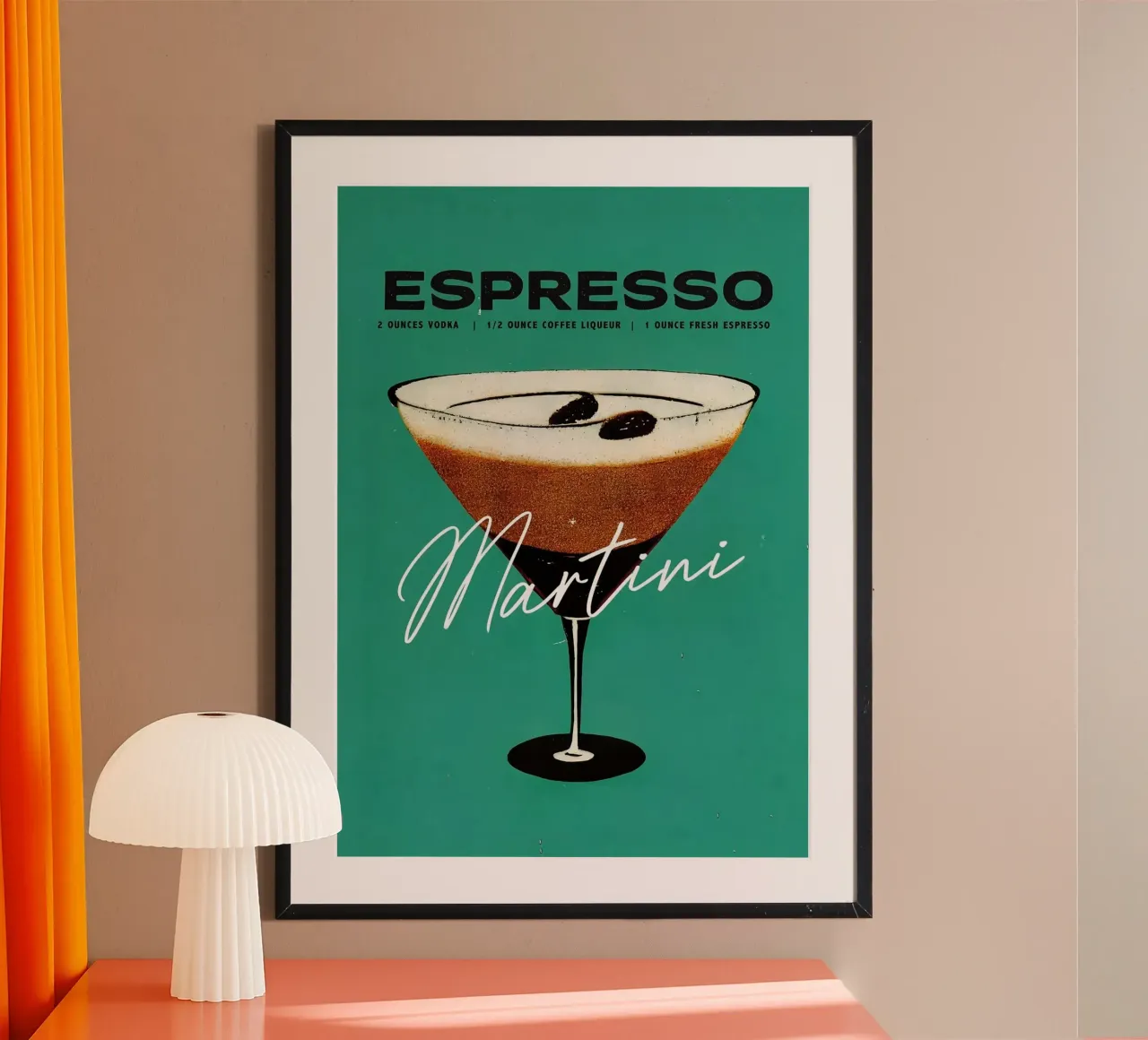 espresso martini poster da Kevin Walters