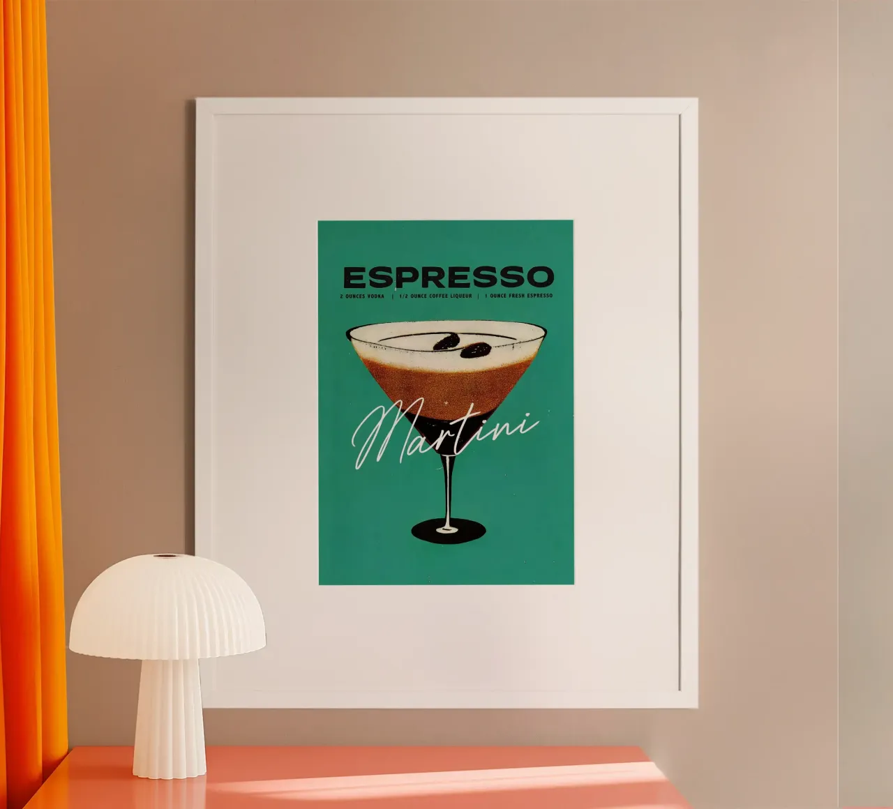 espresso martini poster da Kevin Walters