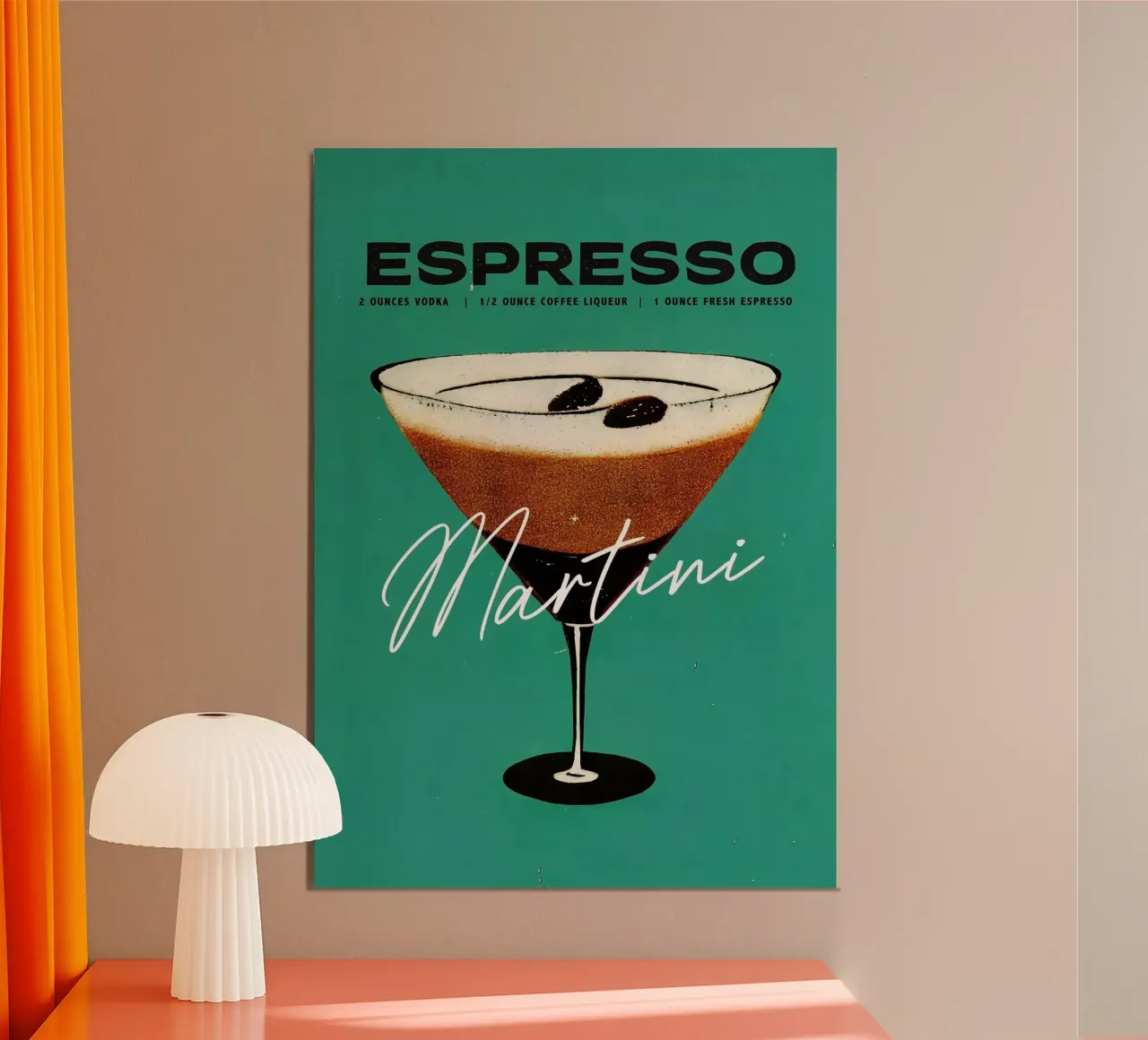 espresso martini poster da Kevin Walters