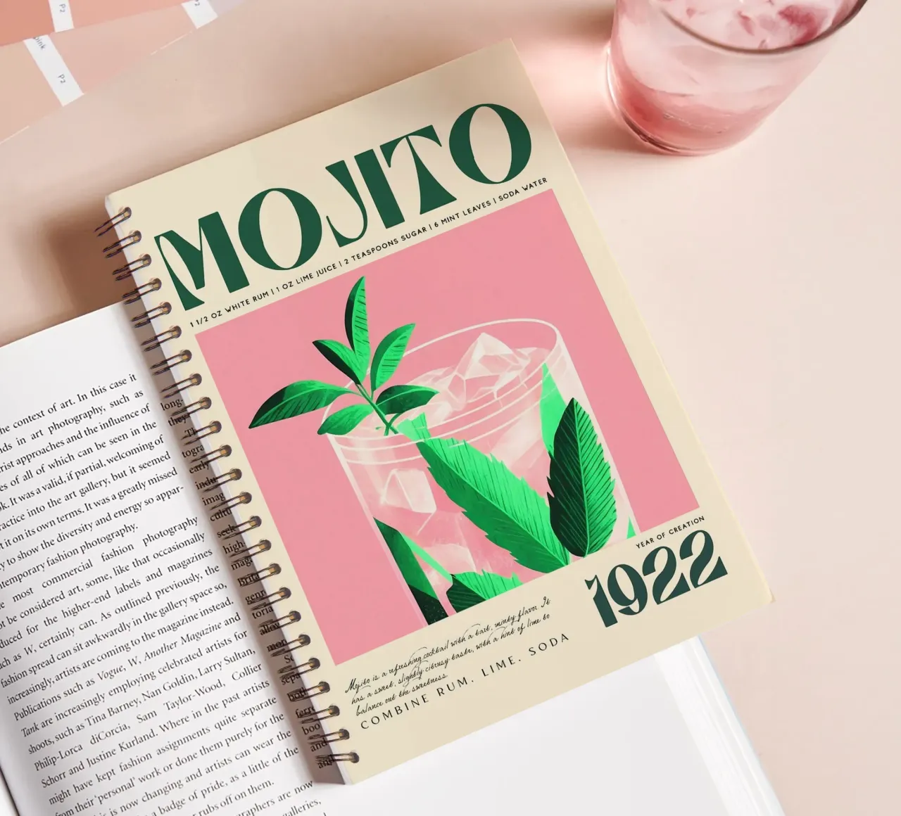 mojito spiral notebook by Kevin Walters