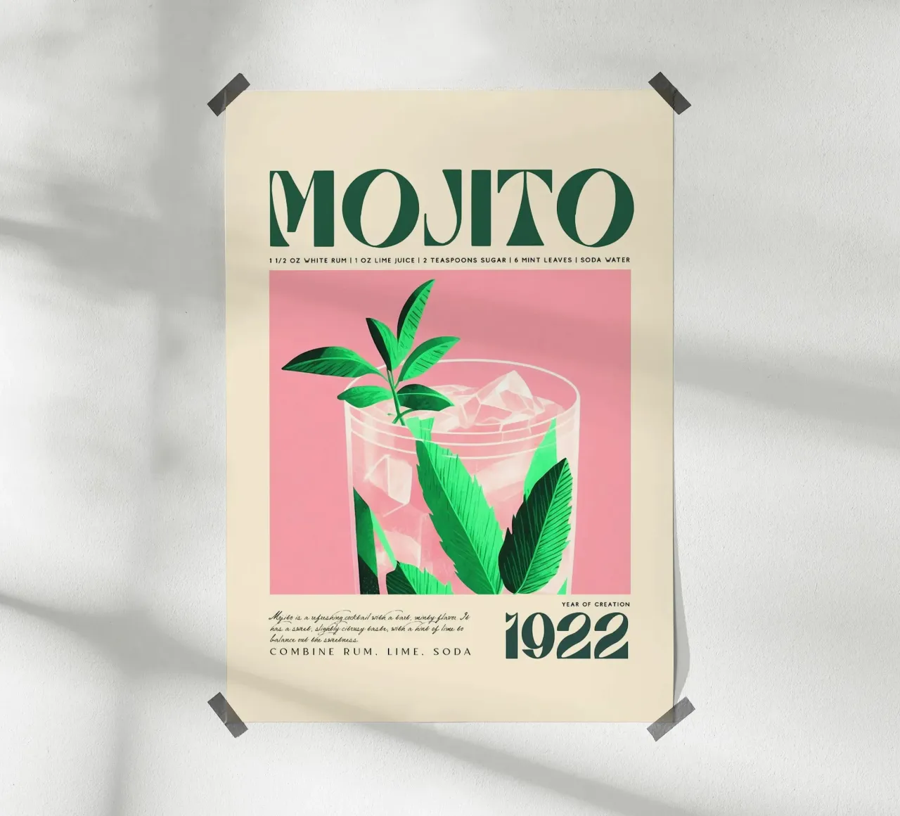 mojito poster da Kevin Walters