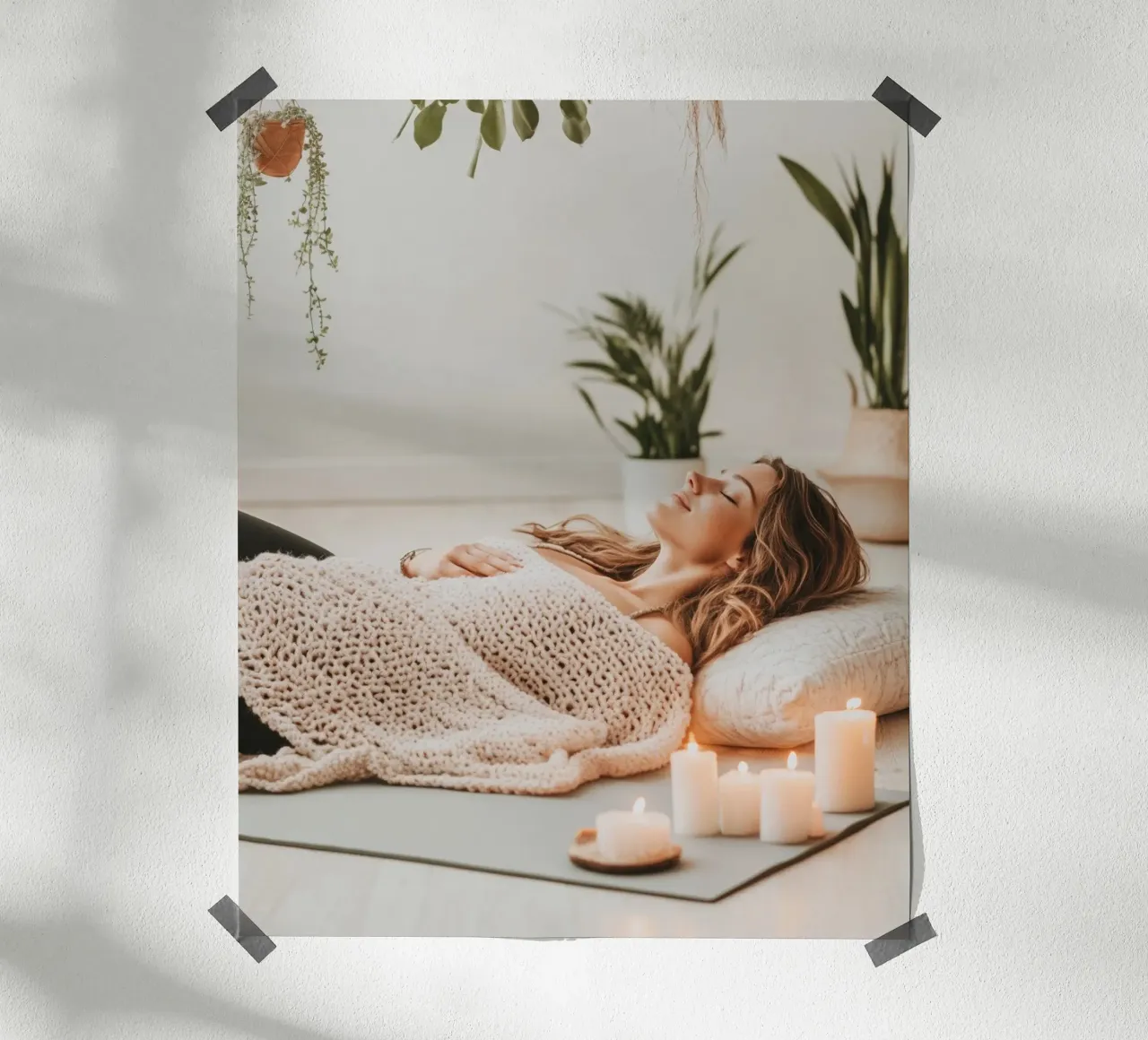 Rituali sereni carta hahnemühle da PhotoVibe Decor