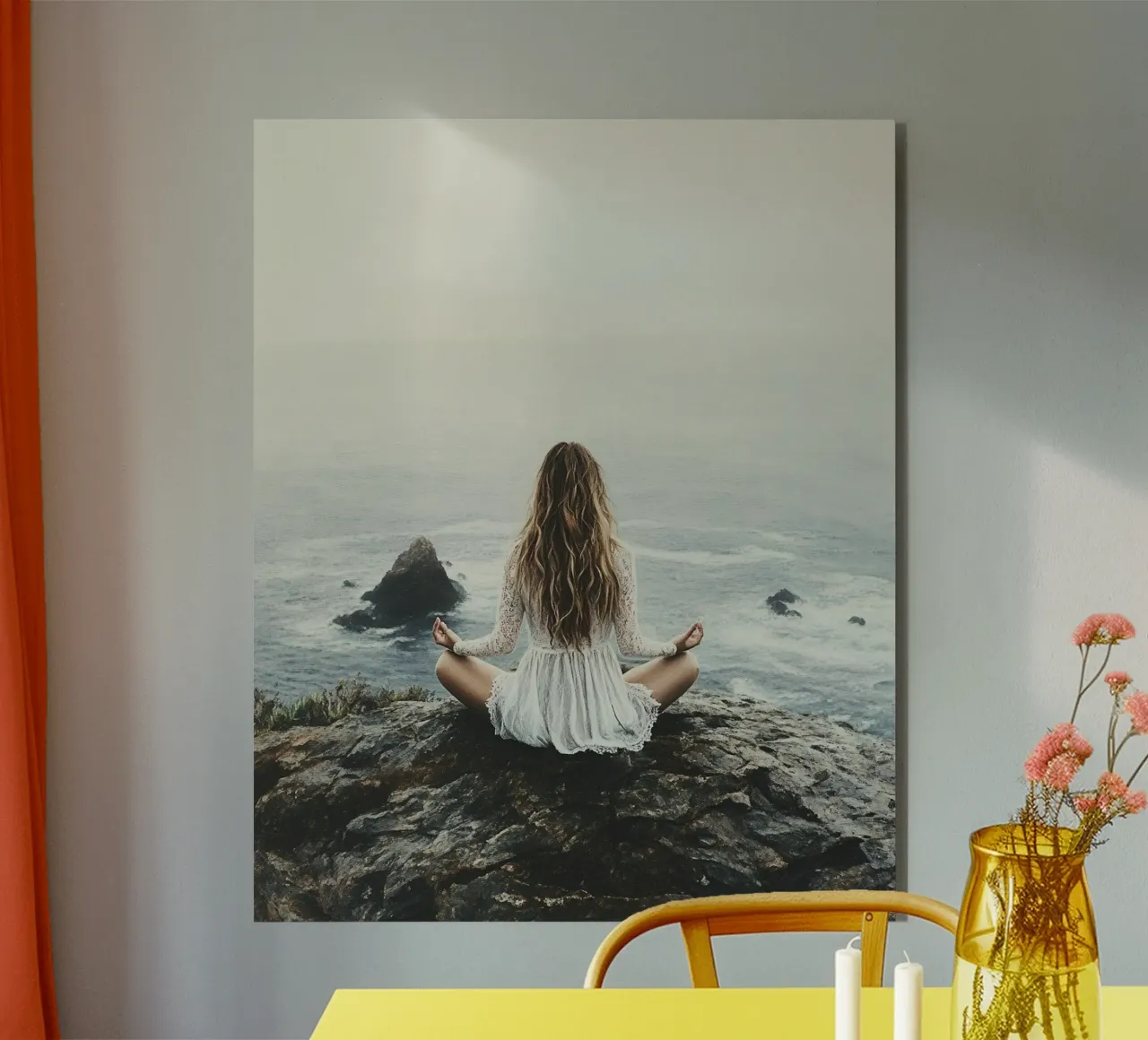 Rituali sereni alluminio dibond da PhotoVibe Decor