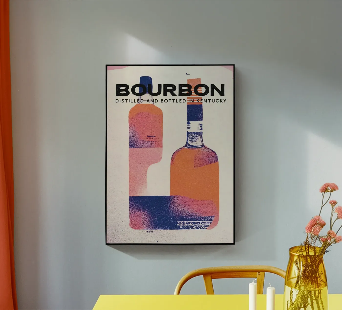 bottiglia di bourbon plexiglass da Kevin Walters