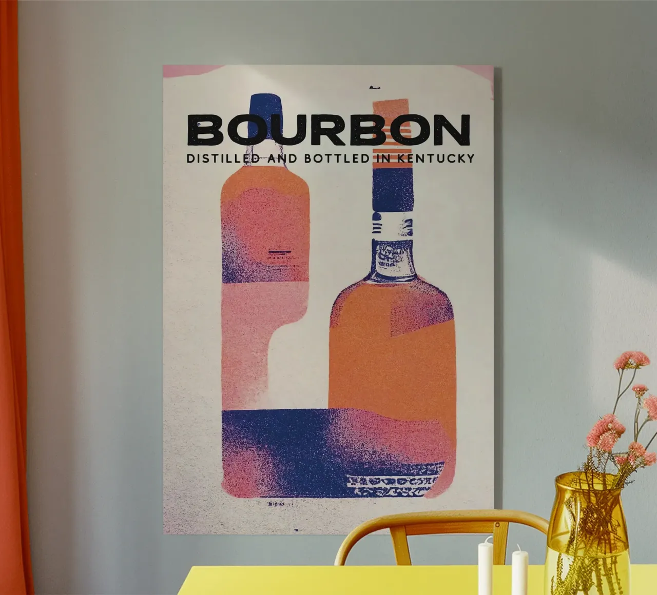 bottiglia di bourbon plexiglass da Kevin Walters