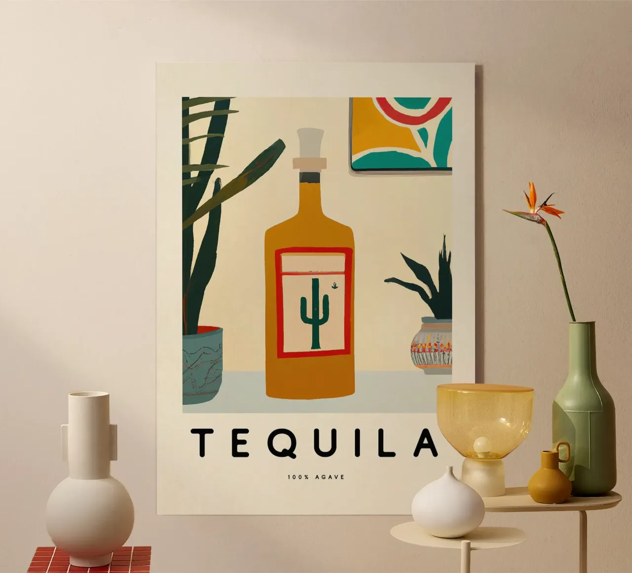 tequila bottle plexiglass da Kevin Walters