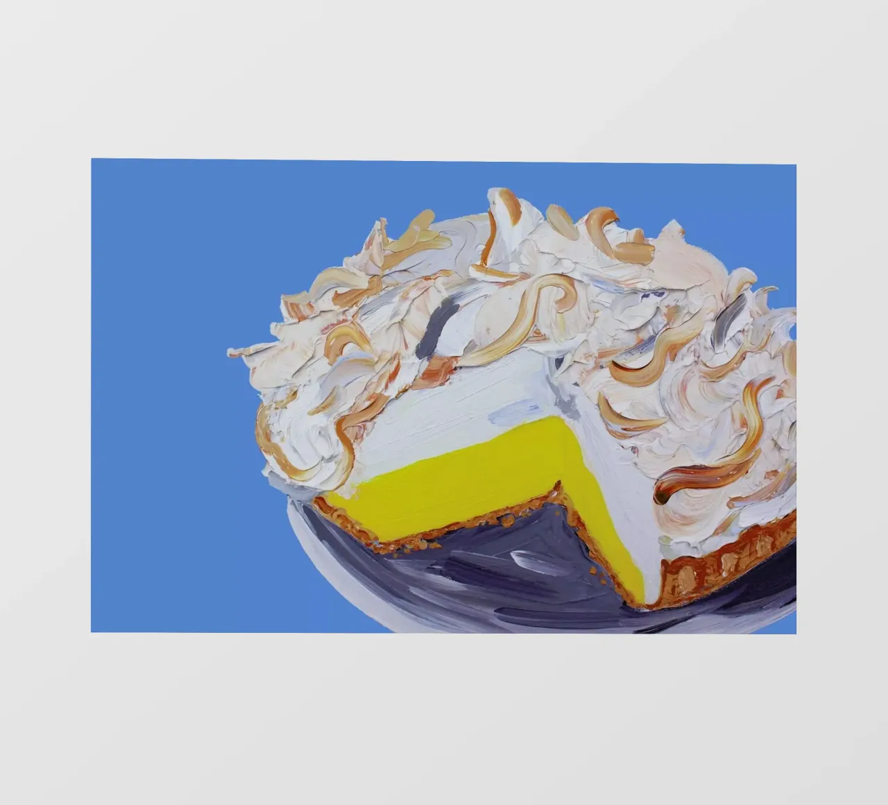 Lemon Meringue Pie pellicola backlit da Alice Straker