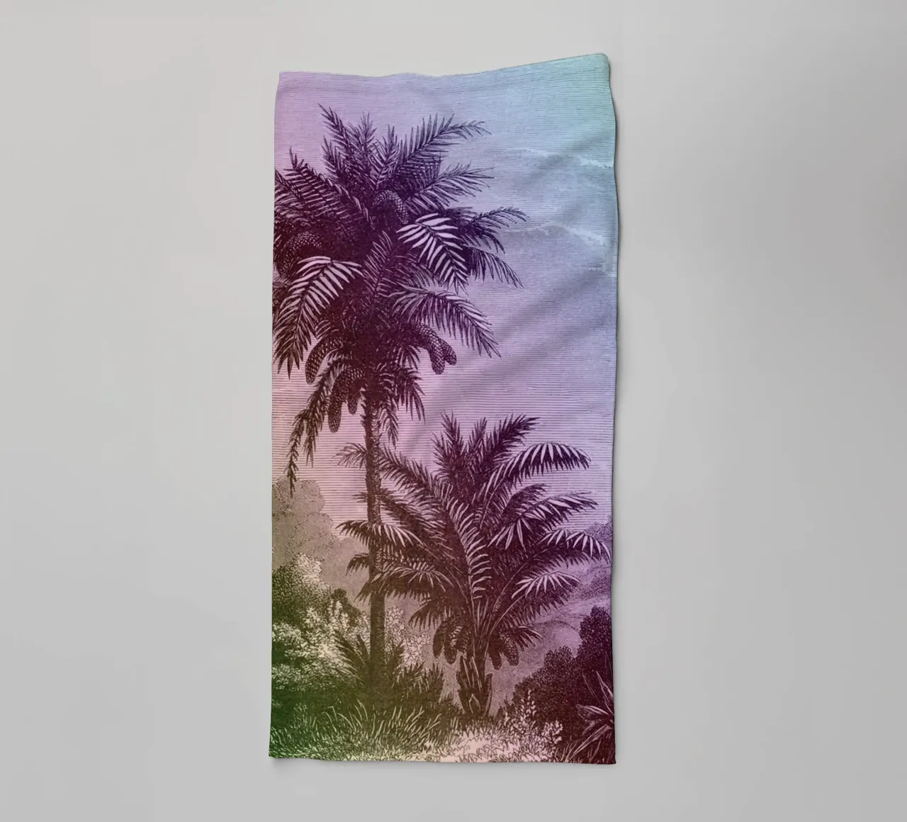 Palm Pop I | Press Play Art Print Remix towel by Press Play Art Prints