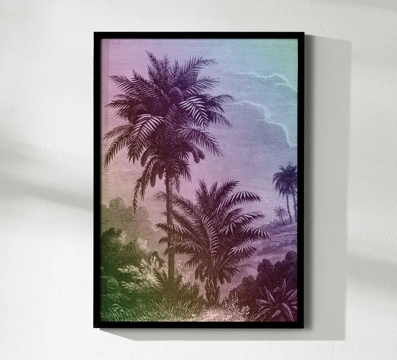 Palm Pop I | Press Play Kunstdruck Remix Poster von Press Play Art Prints