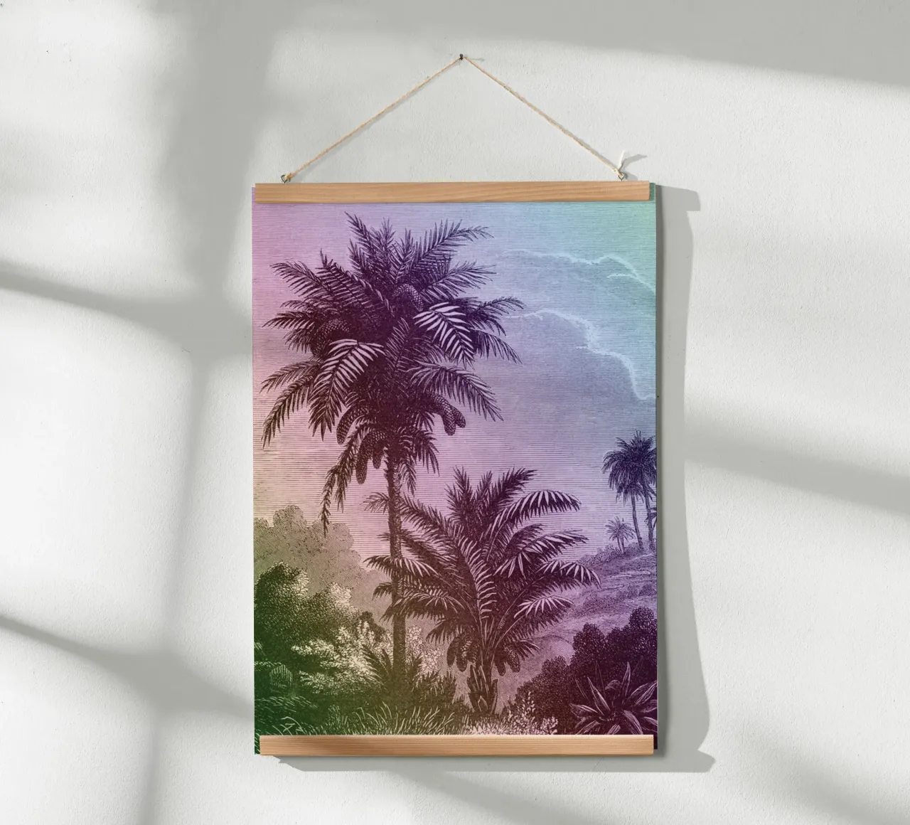 Palm Pop I | Press Play Kunstdruck Remix Poster von Press Play Art Prints