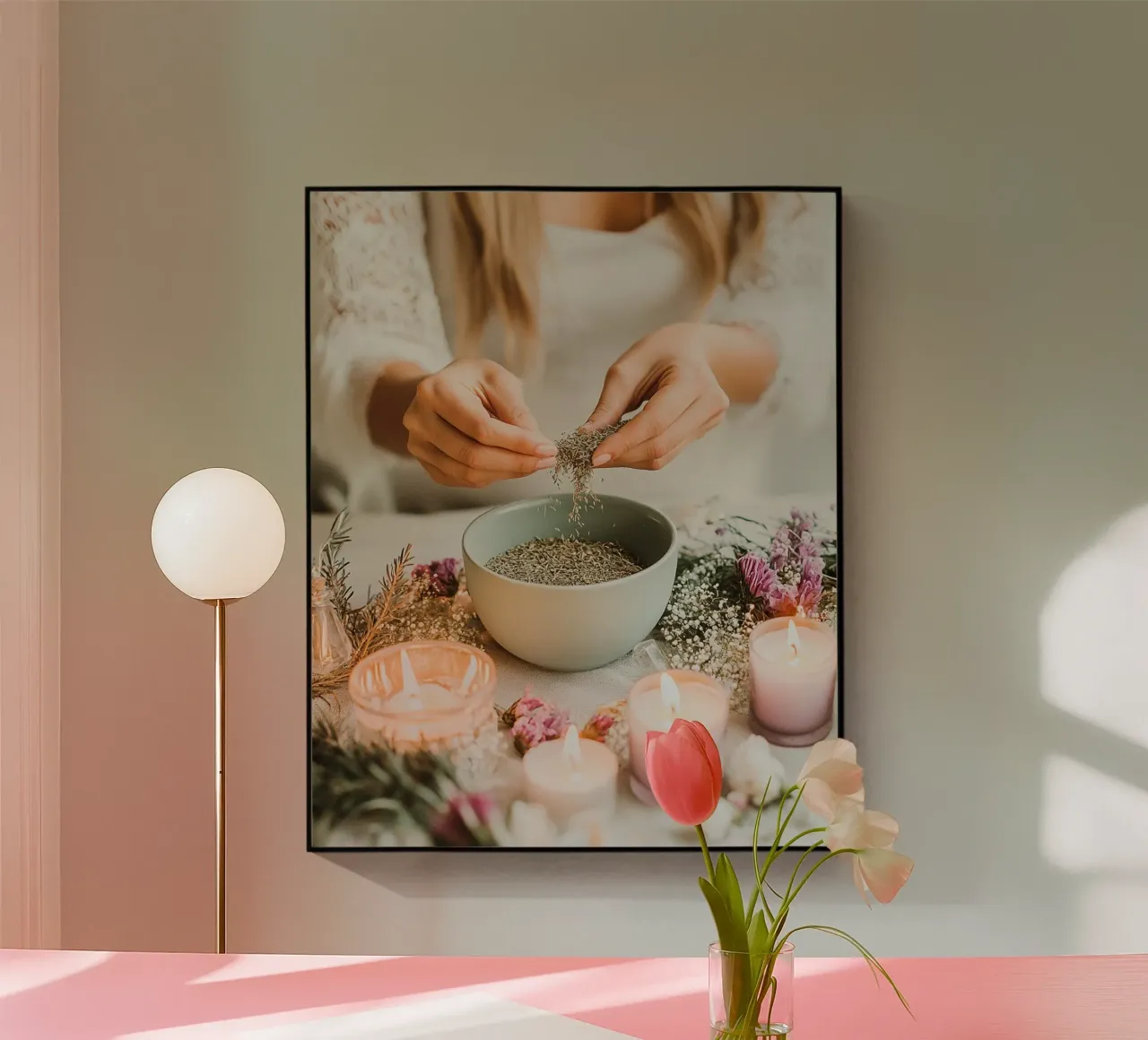 Rituali sereni plexiglass da PhotoVibe Decor