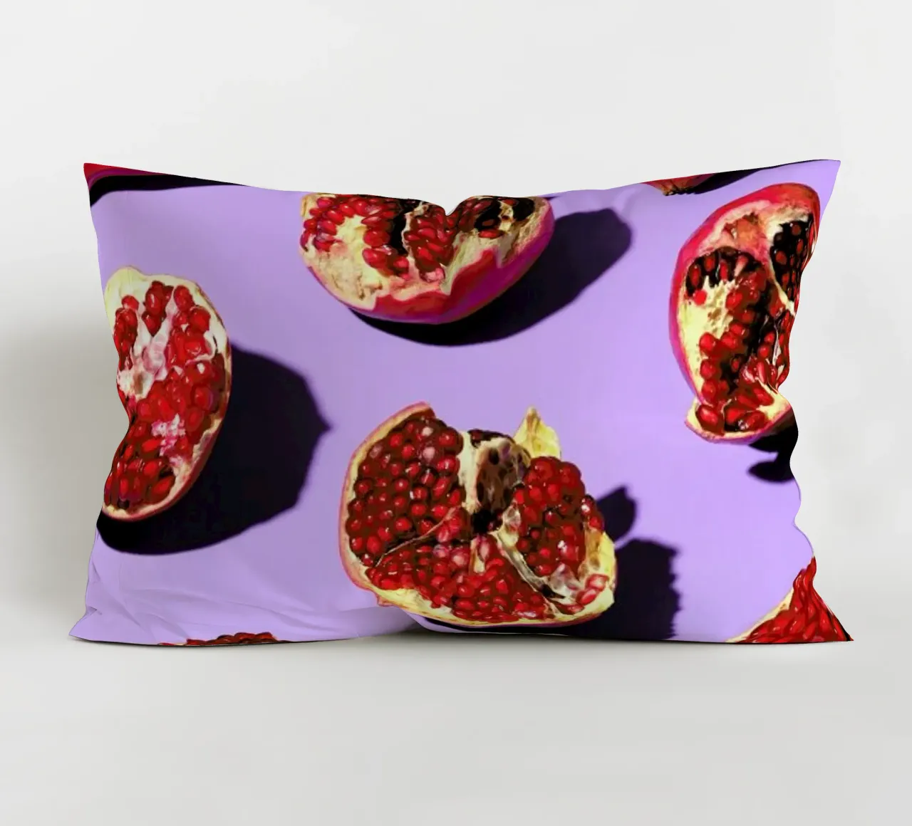 Pomegranetes decorative cushion by Kyla Elaine