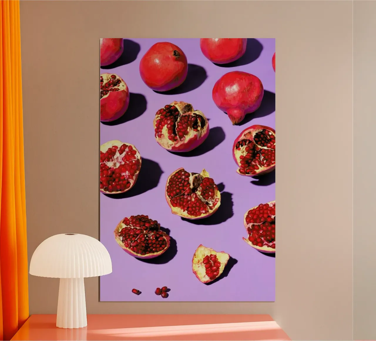 Pomegranetes hahnemühle by Kyla Elaine