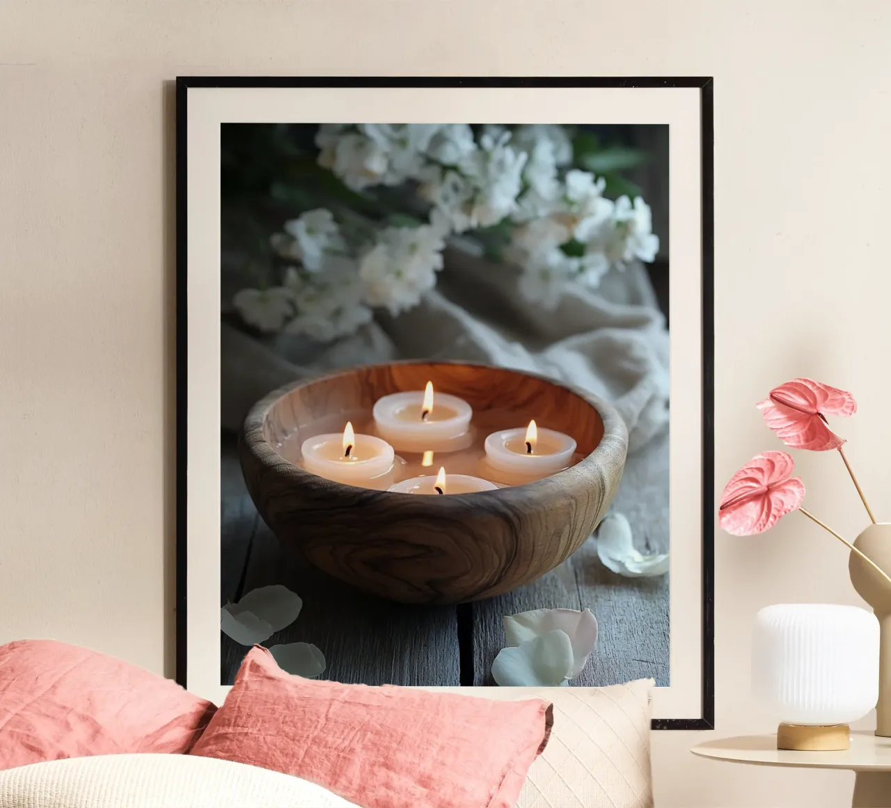 Rituali sereni carta hahnemühle da PhotoVibe Decor