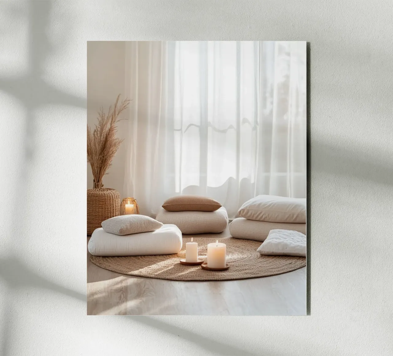 Rituali sereni alluminio dibond da PhotoVibe Decor