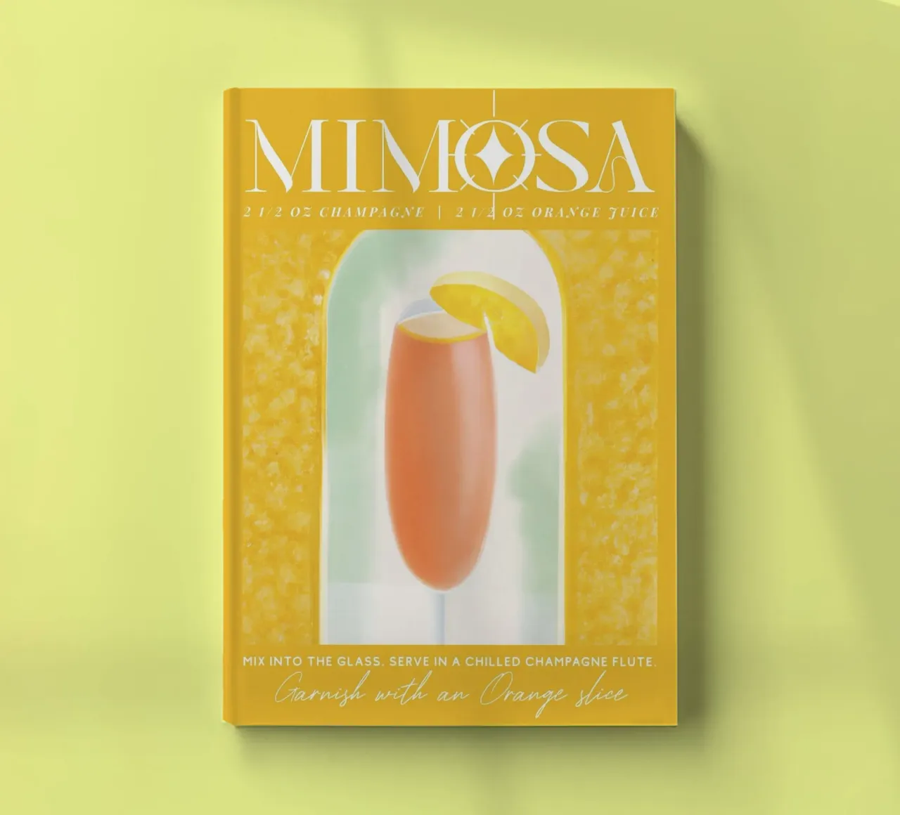 mimosa cocktail drink notebook by Kevin Walters