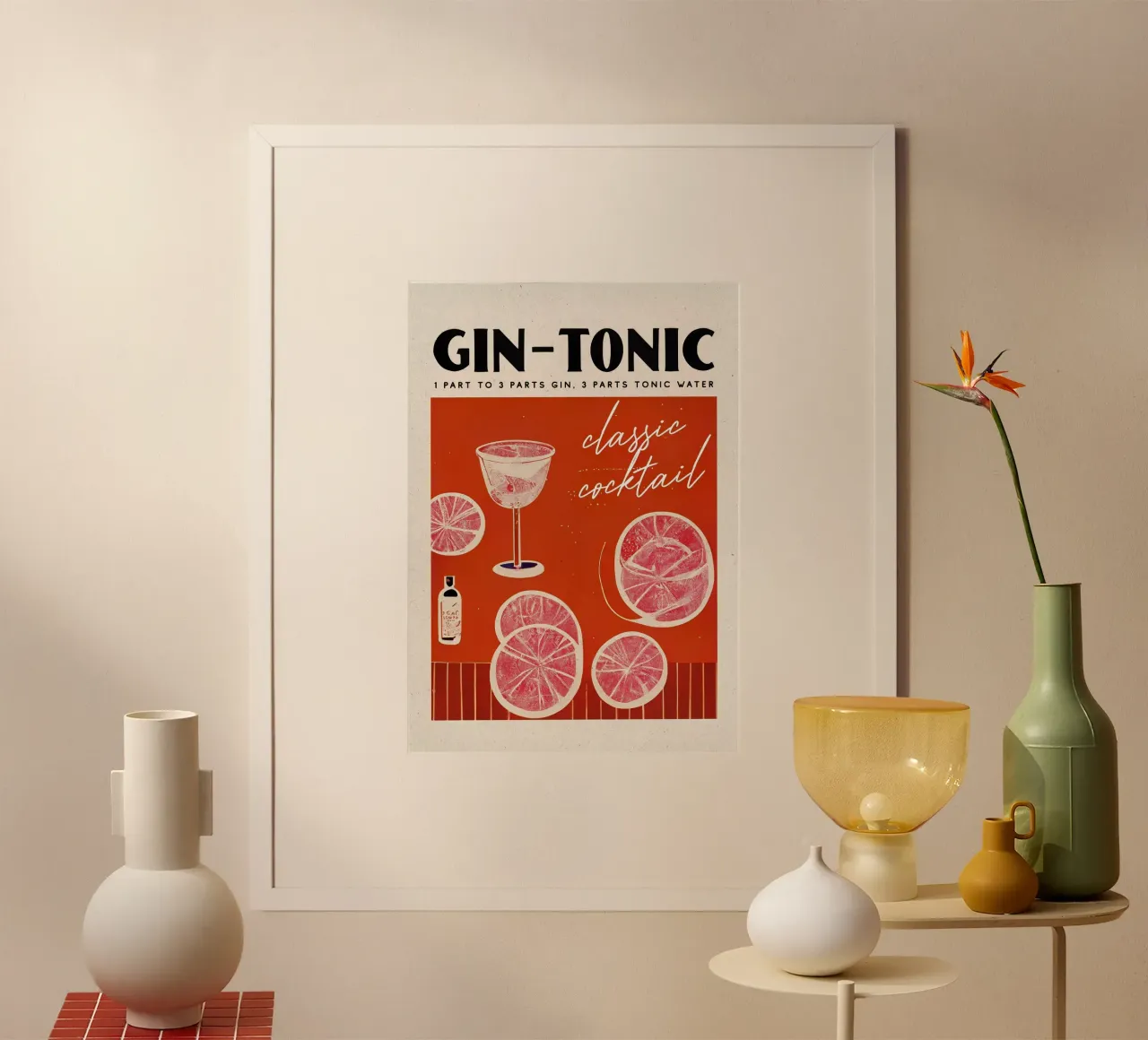 cocktail al gin tonic poster da Kevin Walters