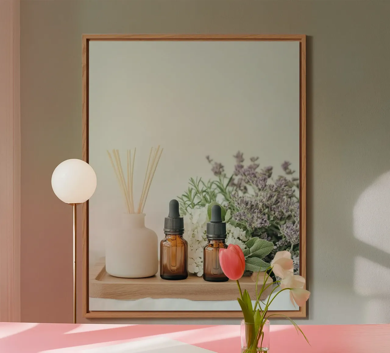 Rituali sereni alluminio dibond da PhotoVibe Decor