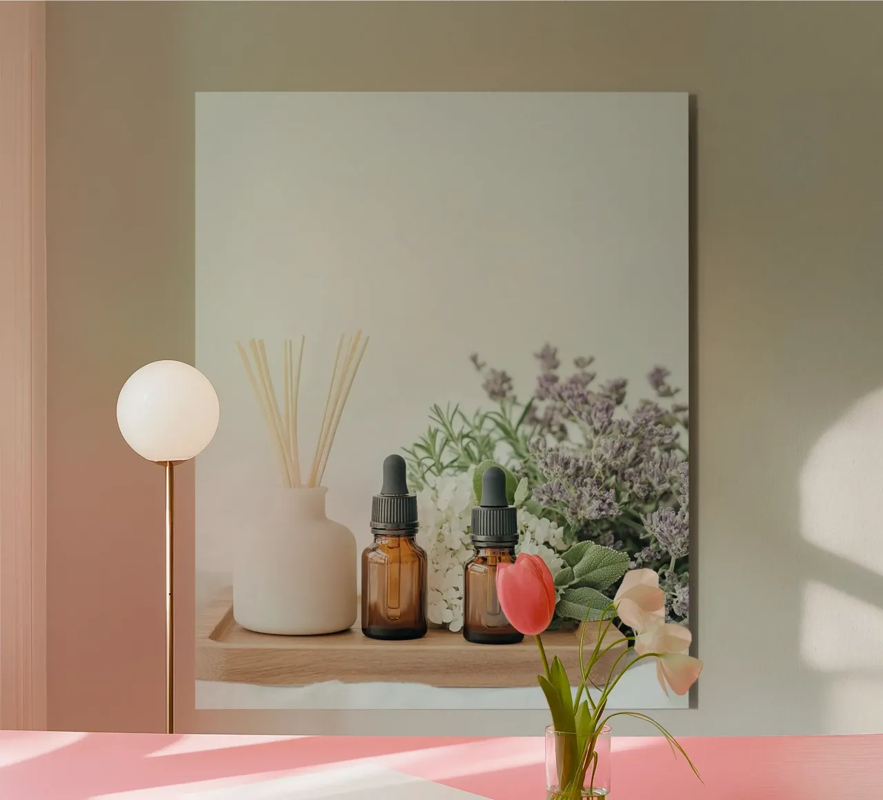 Rituali sereni alluminio dibond da PhotoVibe Decor