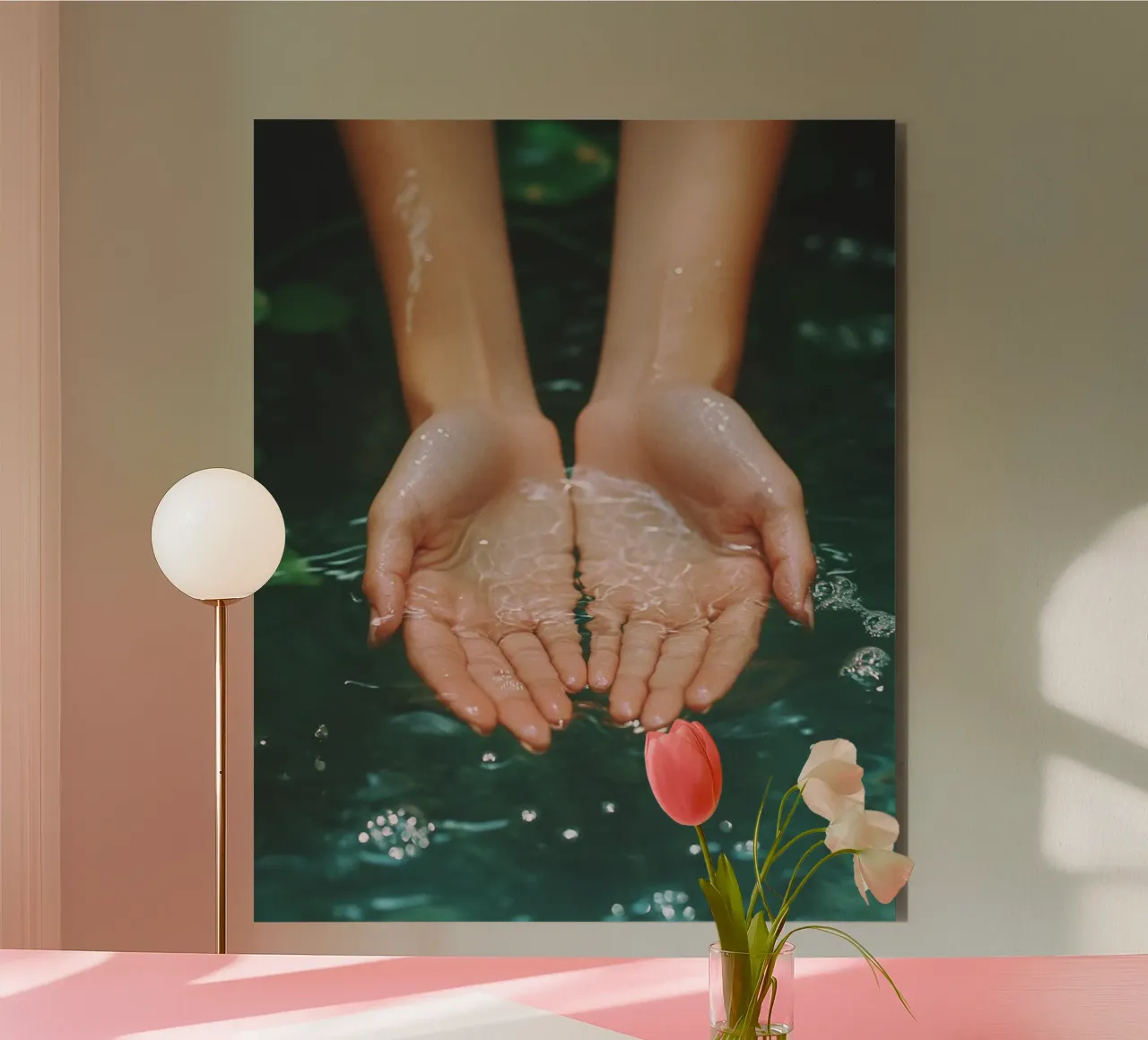 Rituali sereni alluminio dibond da PhotoVibe Decor