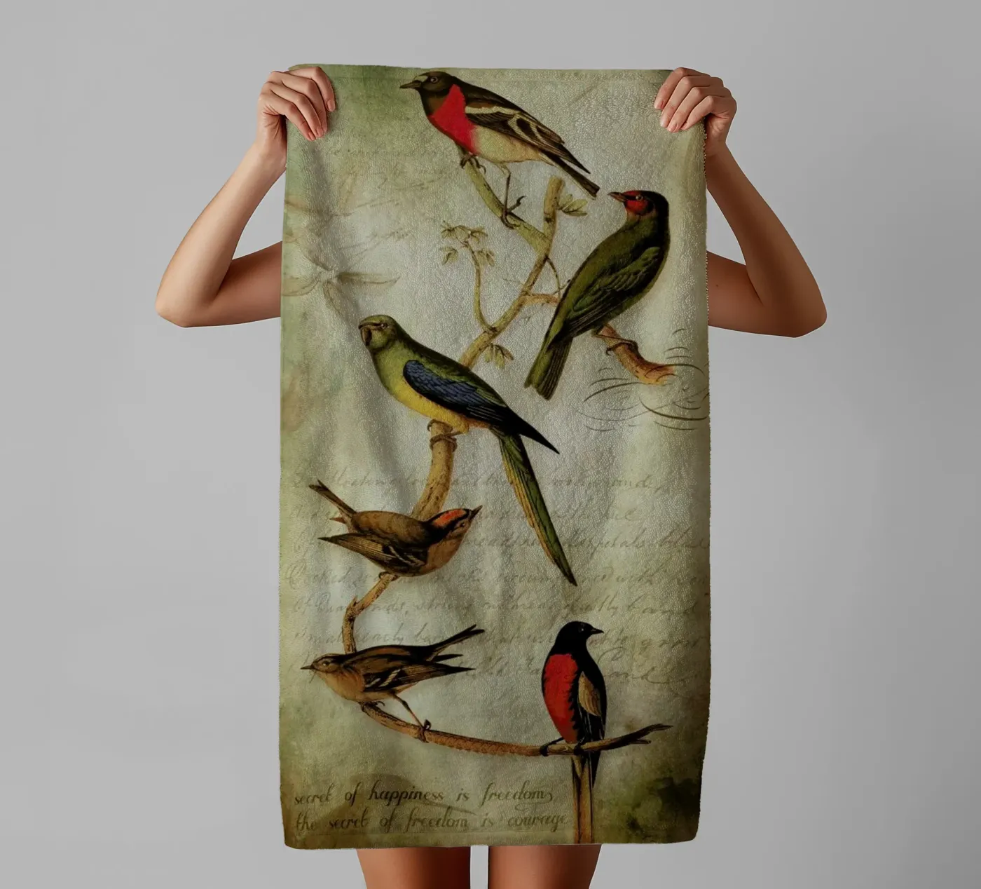 Freiheit badhanddoek van Design by Soph