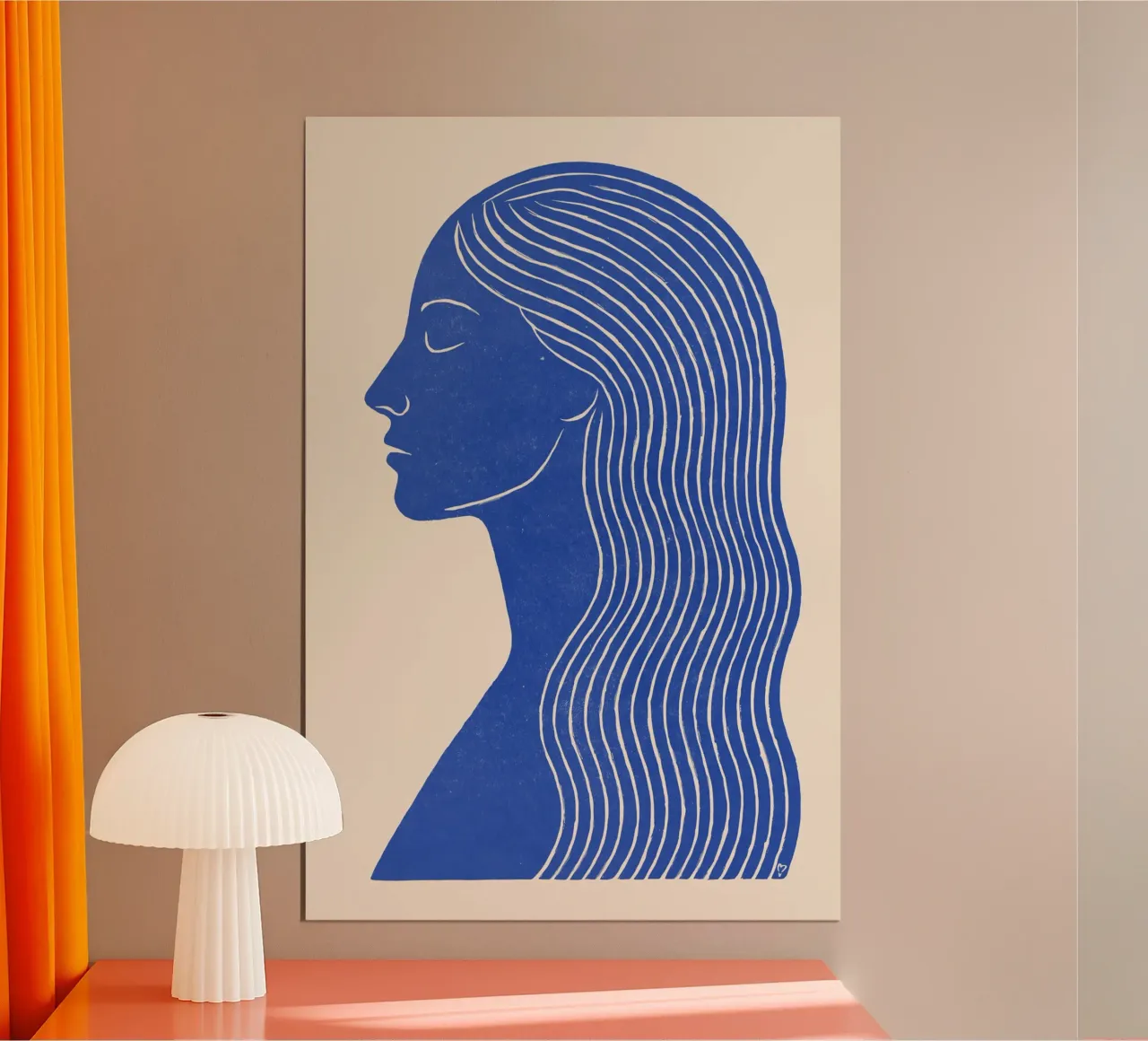 L'eco di lei poster da KUNSTstück