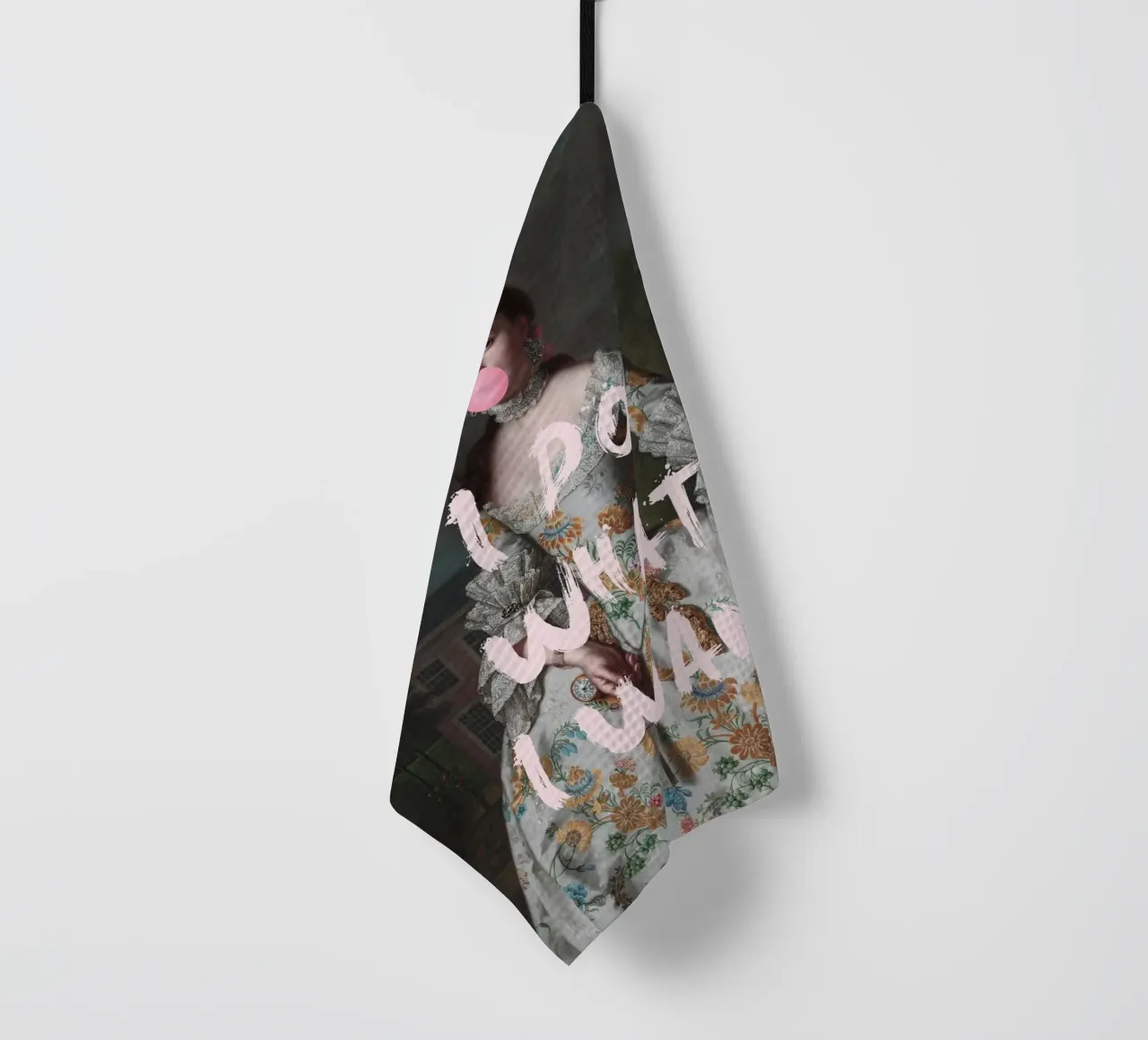 I do what I want - Sassy Altered Art - feminine wall art canovaccio da cucina da GraceDigitalArtCo