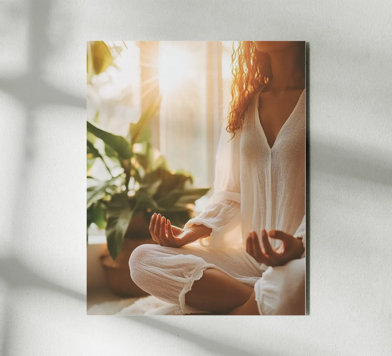 Rituali sereni alluminio dibond da PhotoVibe Decor