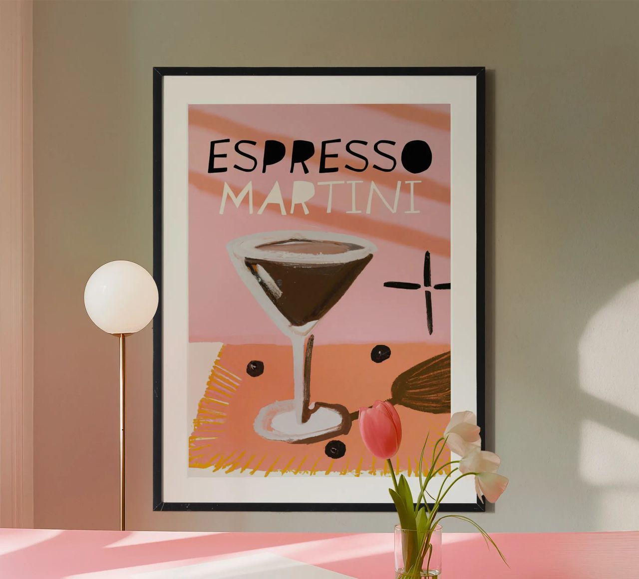 Espresso-Martini Poster von Kevin Walters