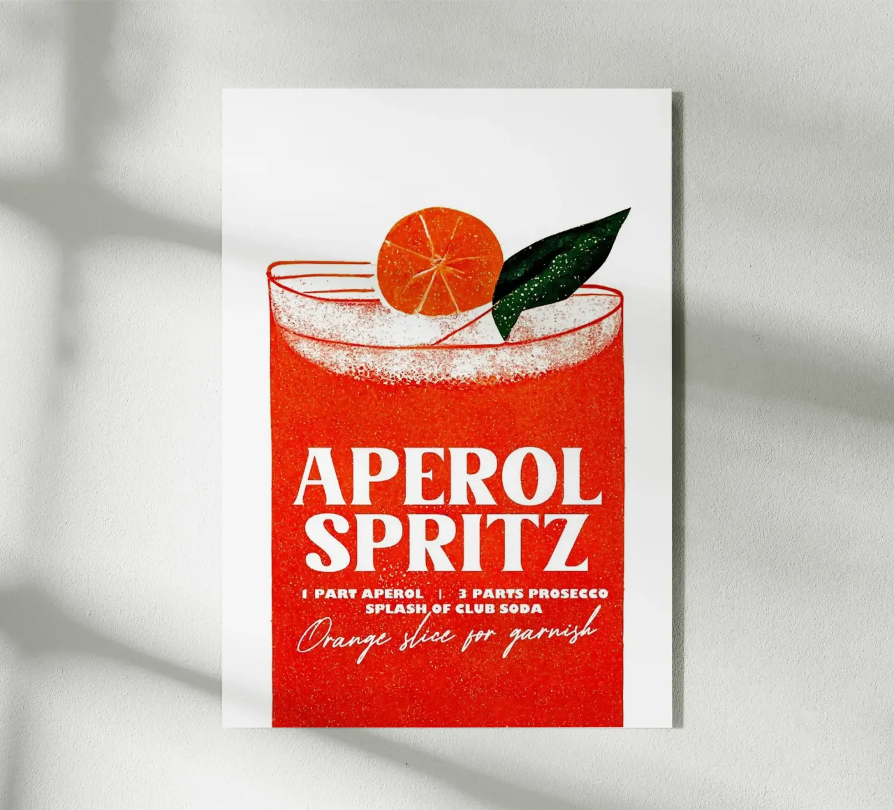 Aperol spritz plexiglass da Kevin Walters