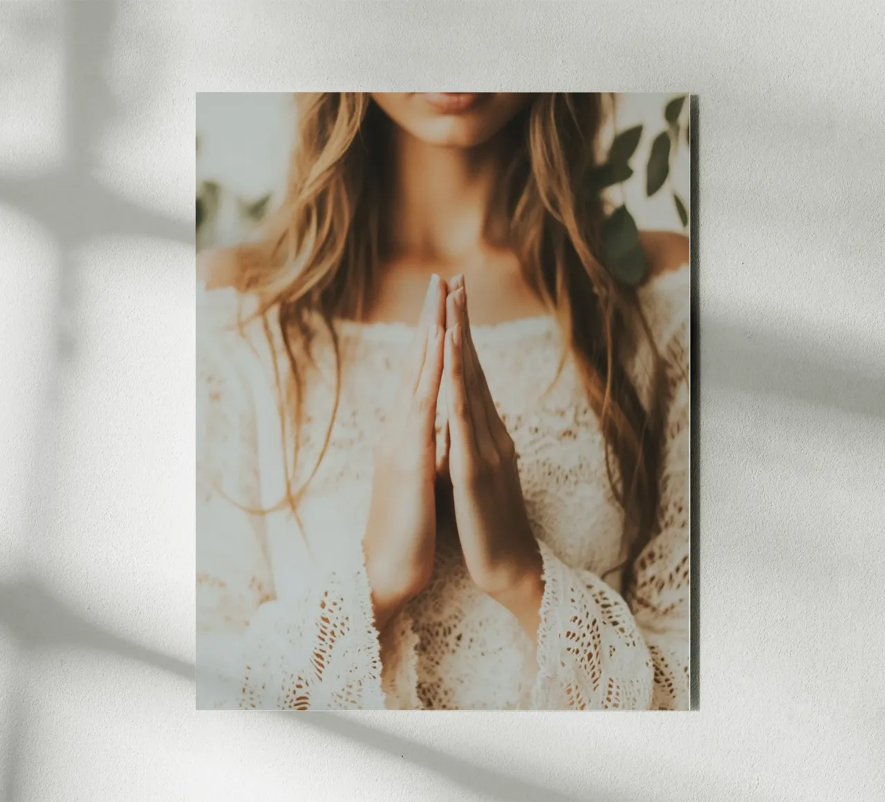 Rituali sereni alluminio dibond da PhotoVibe Decor
