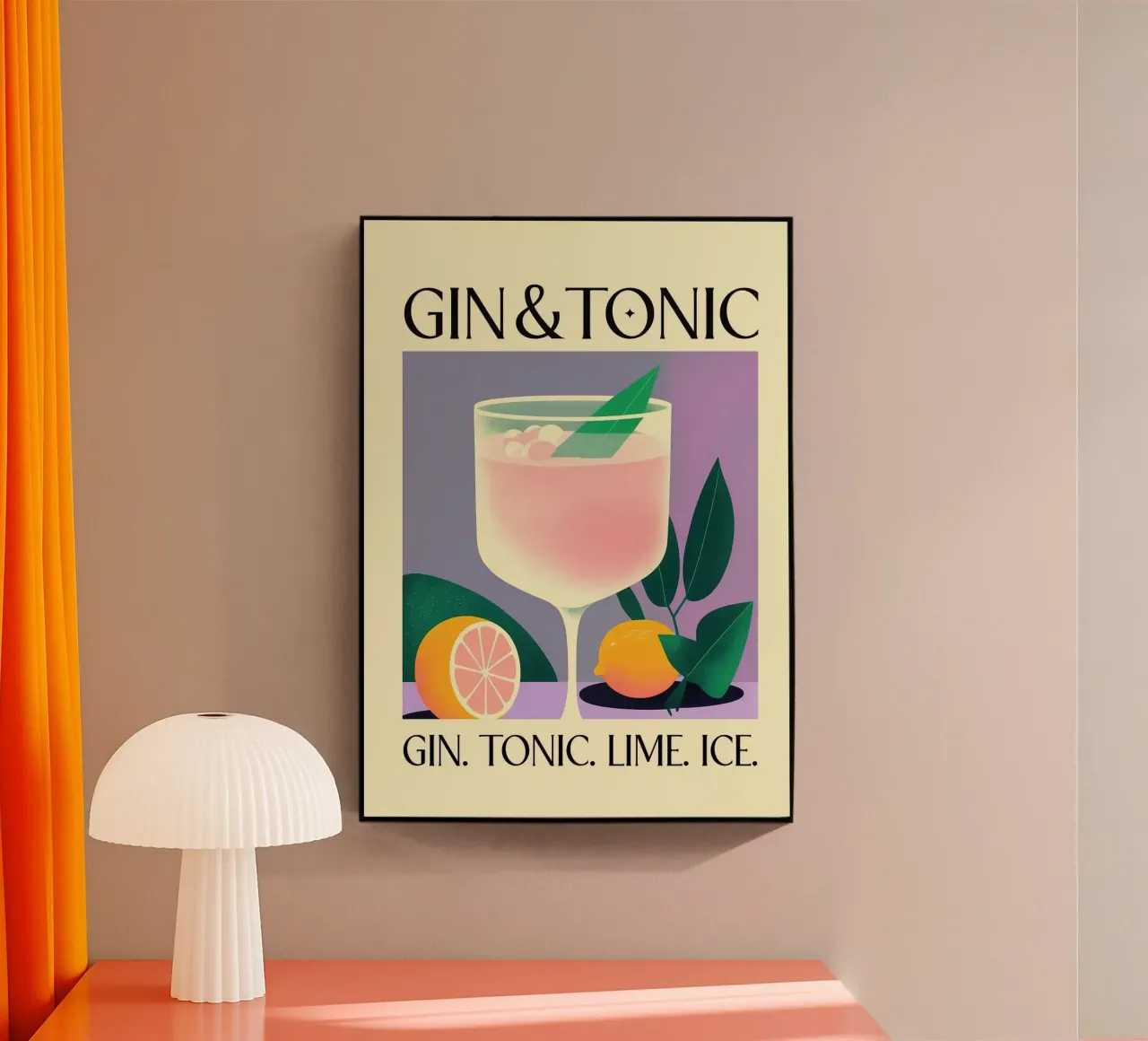 gin tonic plexiglass da Kevin Walters