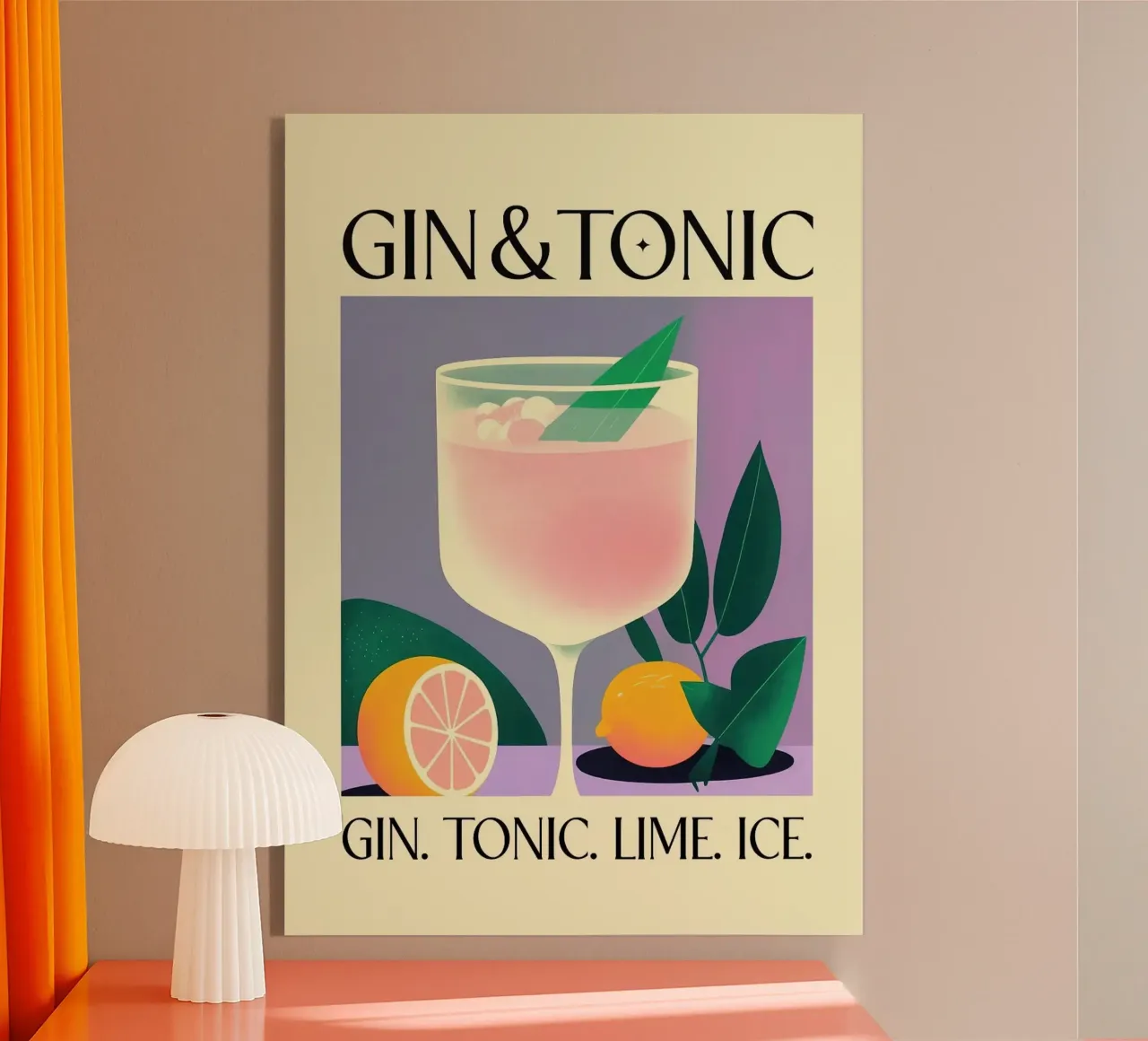 gin tonic plexiglass da Kevin Walters