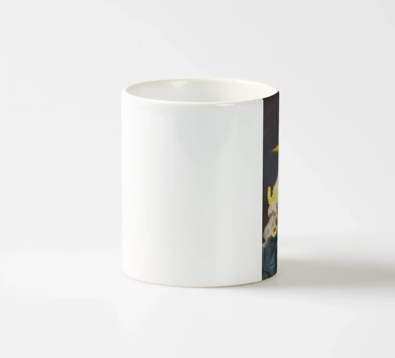 Gold altered art tazza in ceramica da GraceDigitalArtCo
