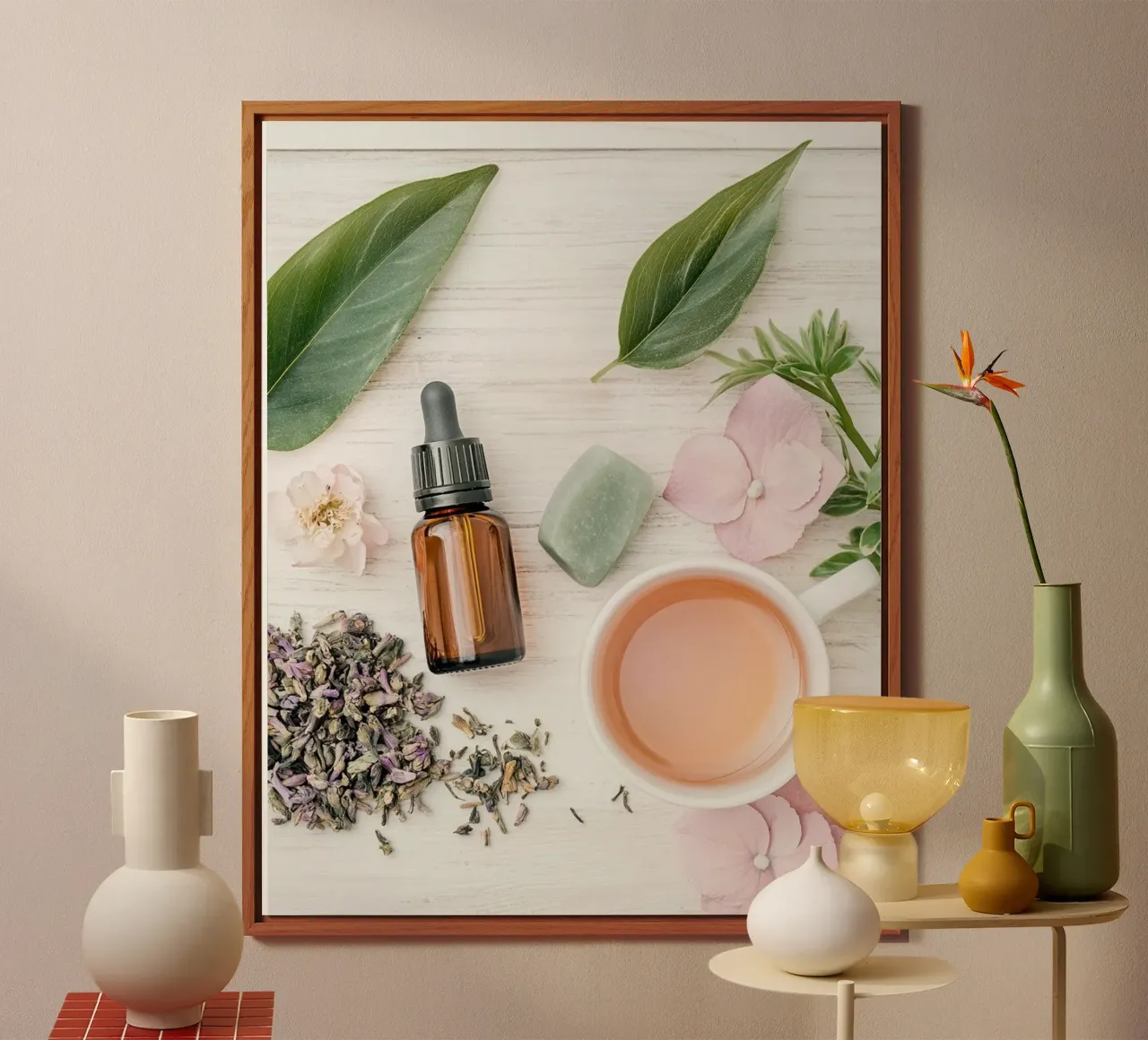 Rituali sereni alluminio dibond da PhotoVibe Decor