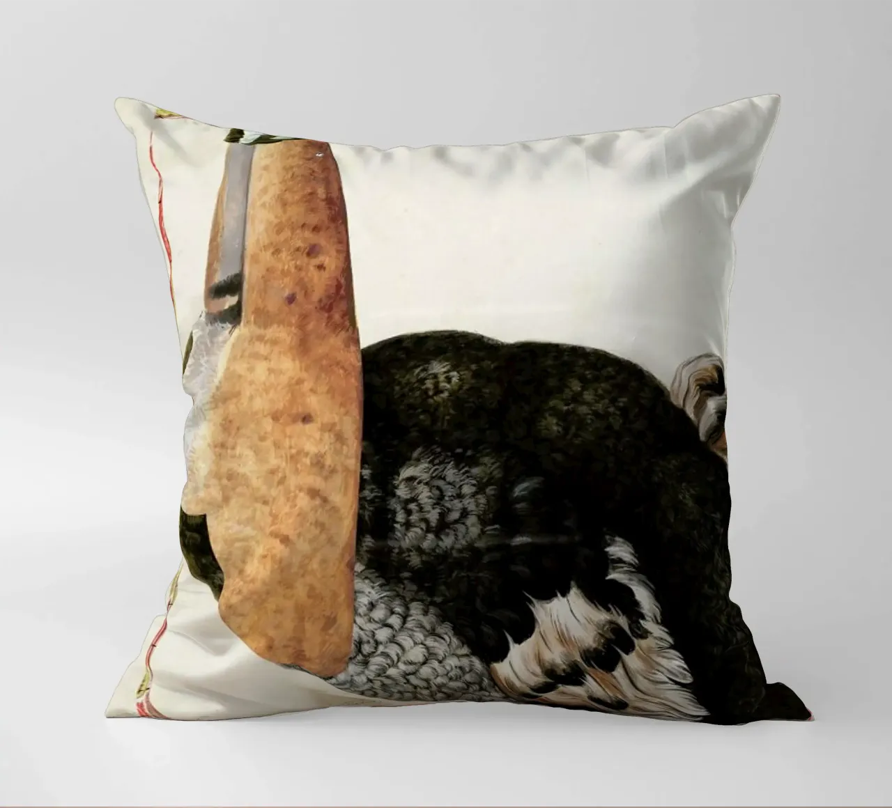 Fab Creature´s Of Mr F · In Mary Shelly's Front Yard cuscino da Marko Köppe