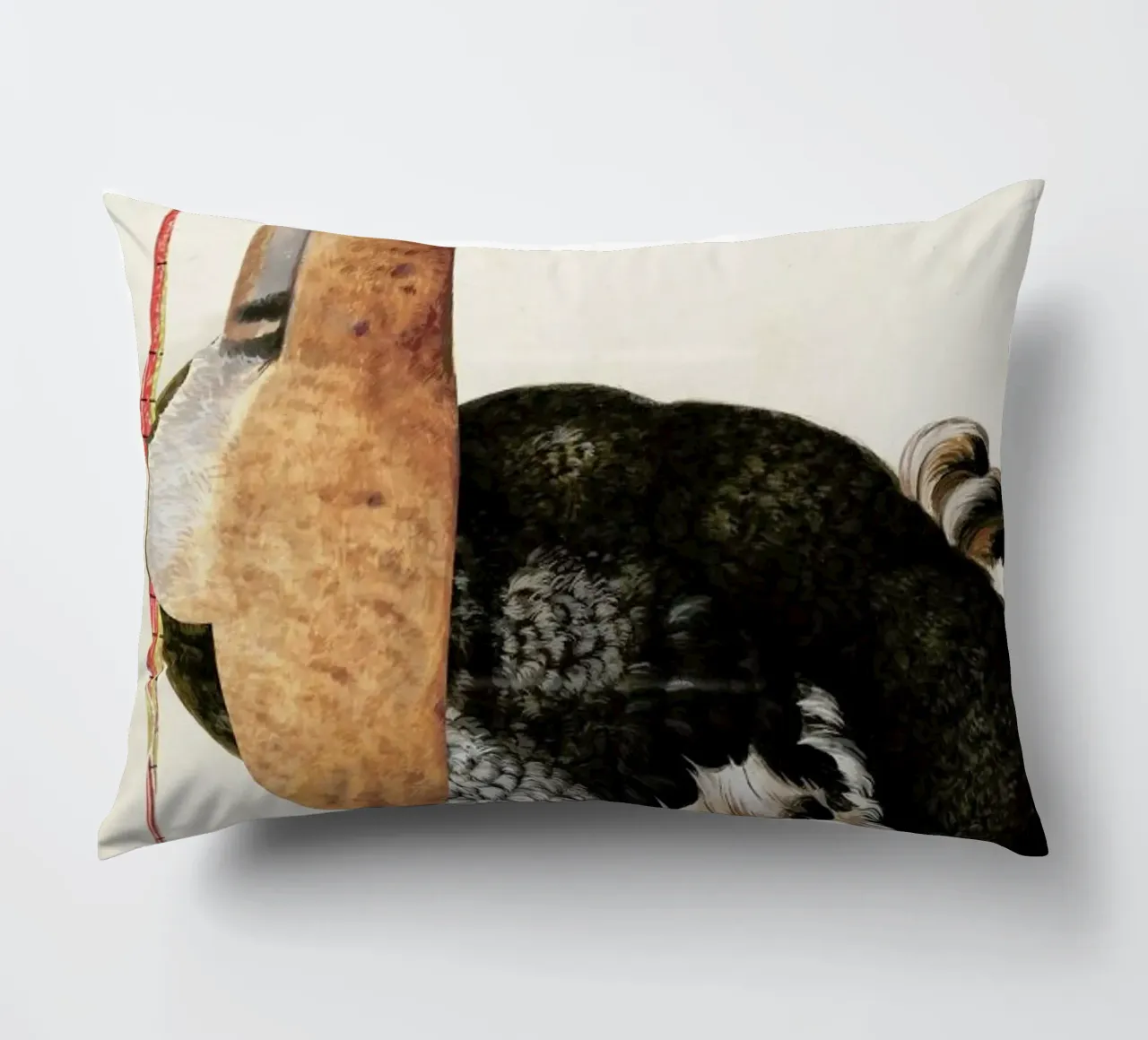 Fab Creature´s Of Mr F · In Mary Shelly's Front Yard cuscino da Marko Köppe