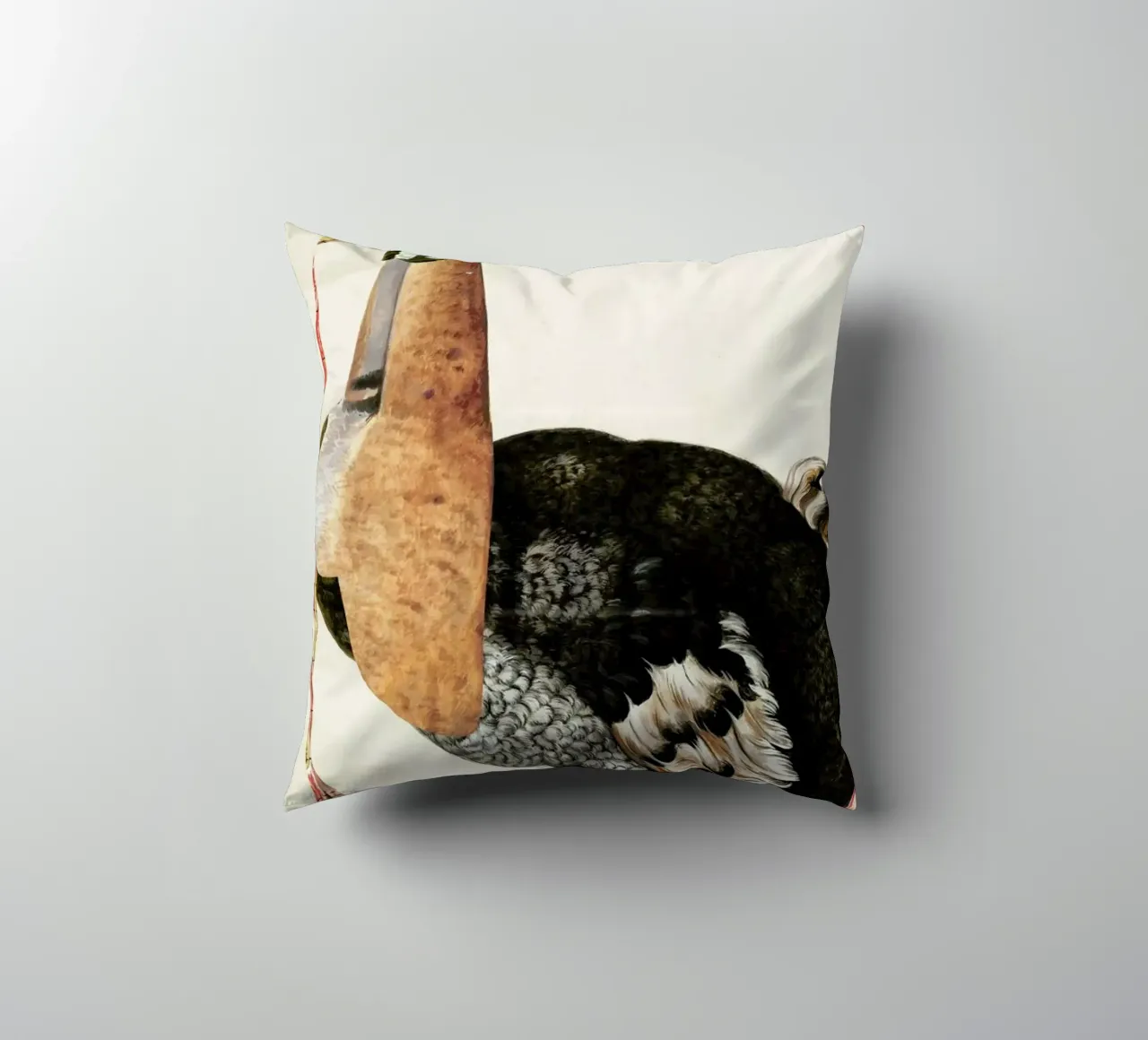 Fab Creature´s Of Mr F · In Mary Shelly's Front Yard cuscino da Marko Köppe