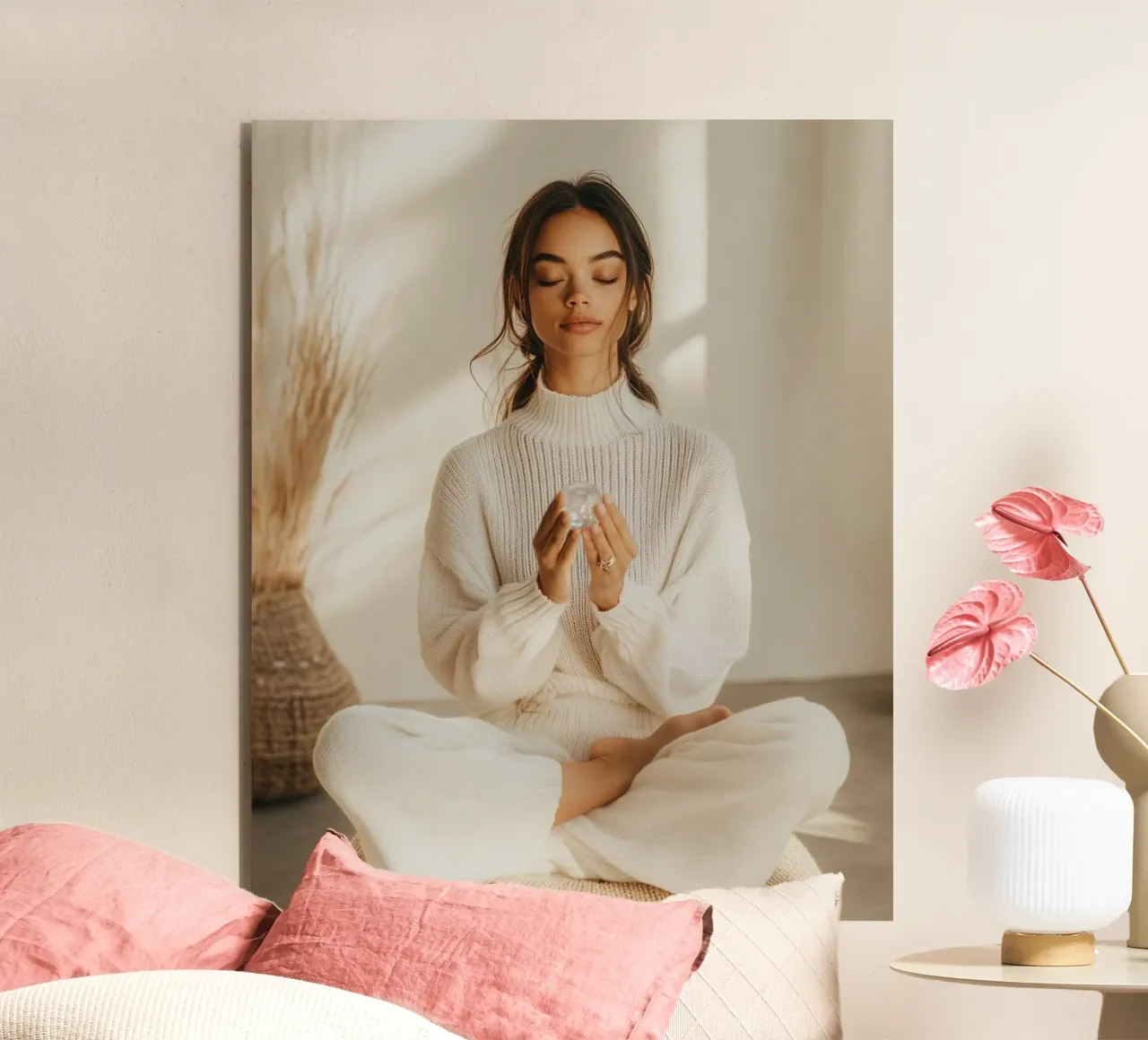 Rituali sereni alluminio dibond da PhotoVibe Decor