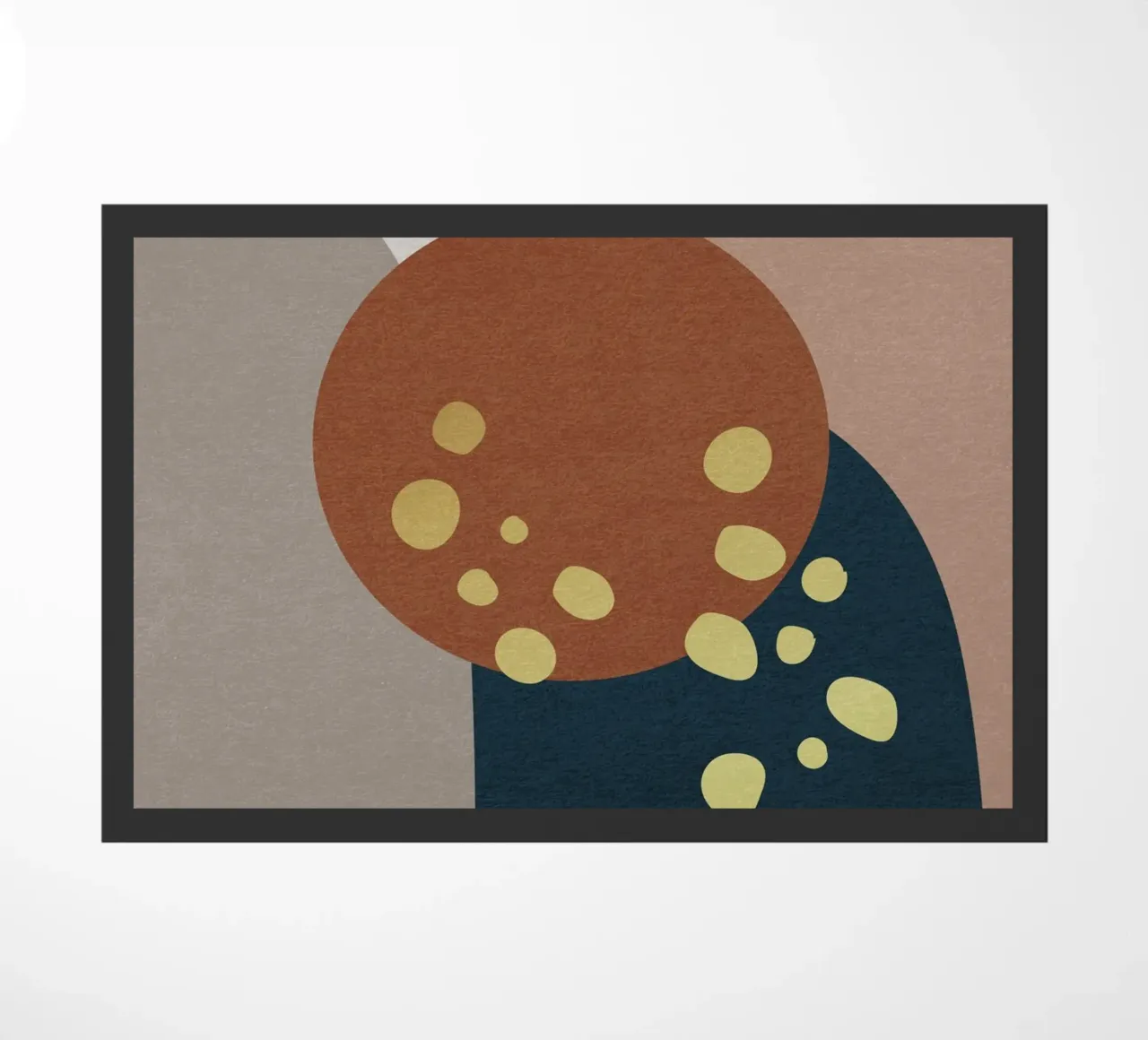 modern abstract art zerbino da vintageshop